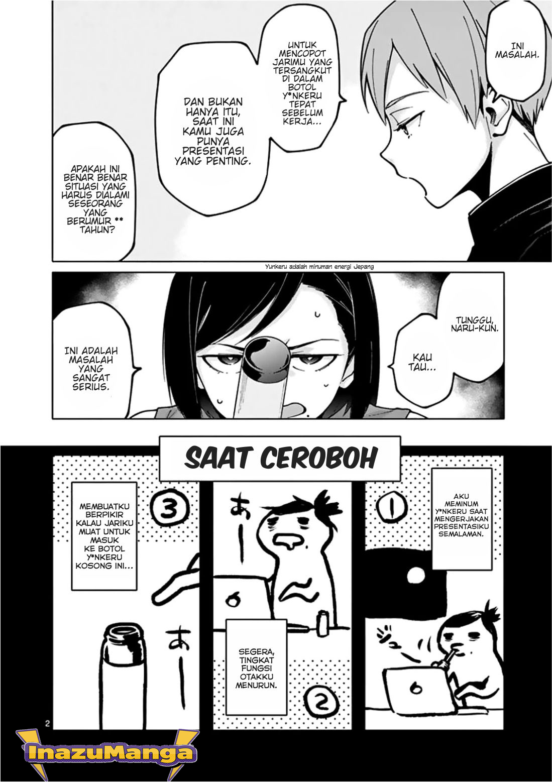 Chiaraijima Kanako wa naze ○○ suru no ka? Chapter 08 Gambar 3