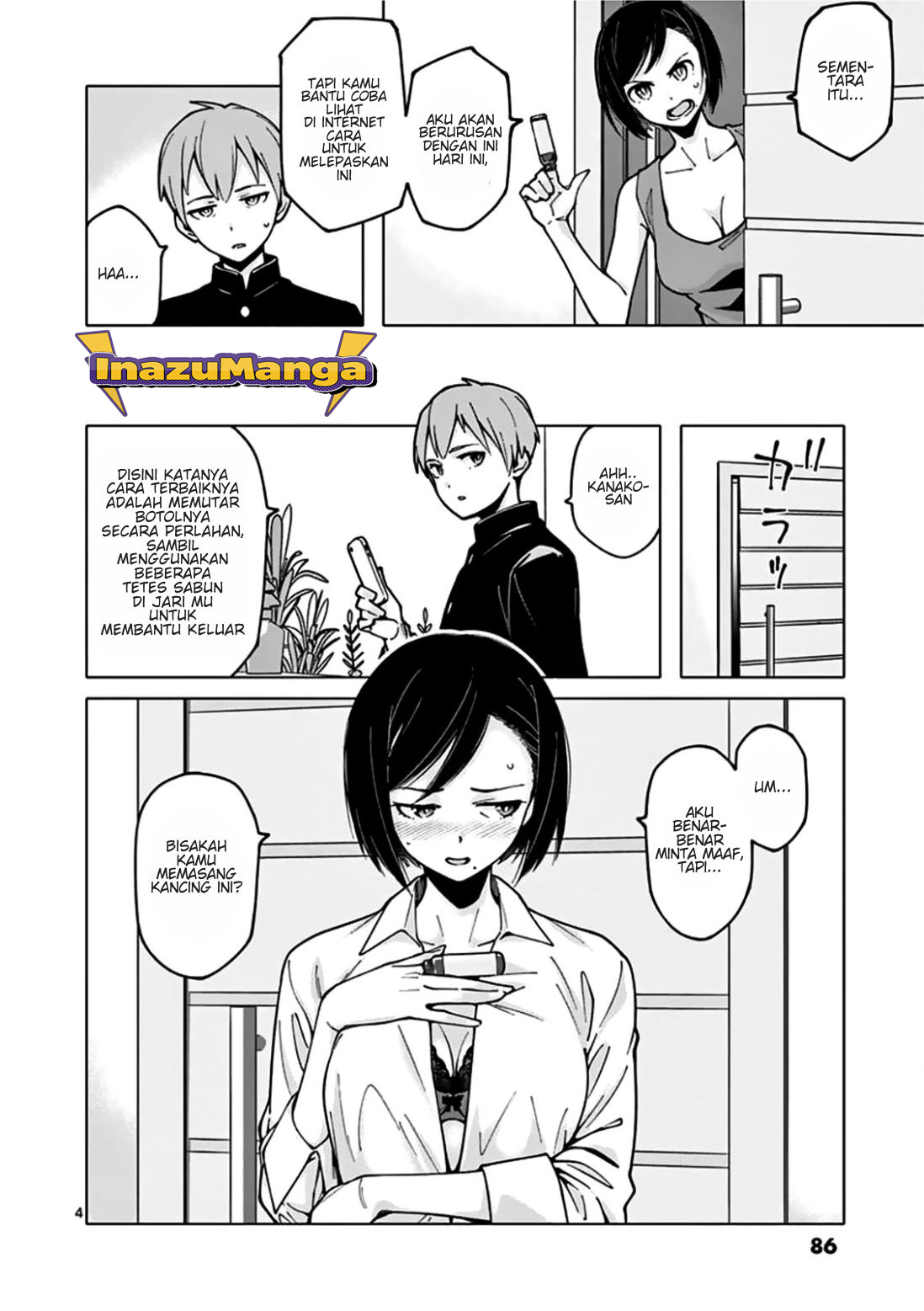 Chiaraijima Kanako wa naze ○○ suru no ka? Chapter 08 Gambar 5