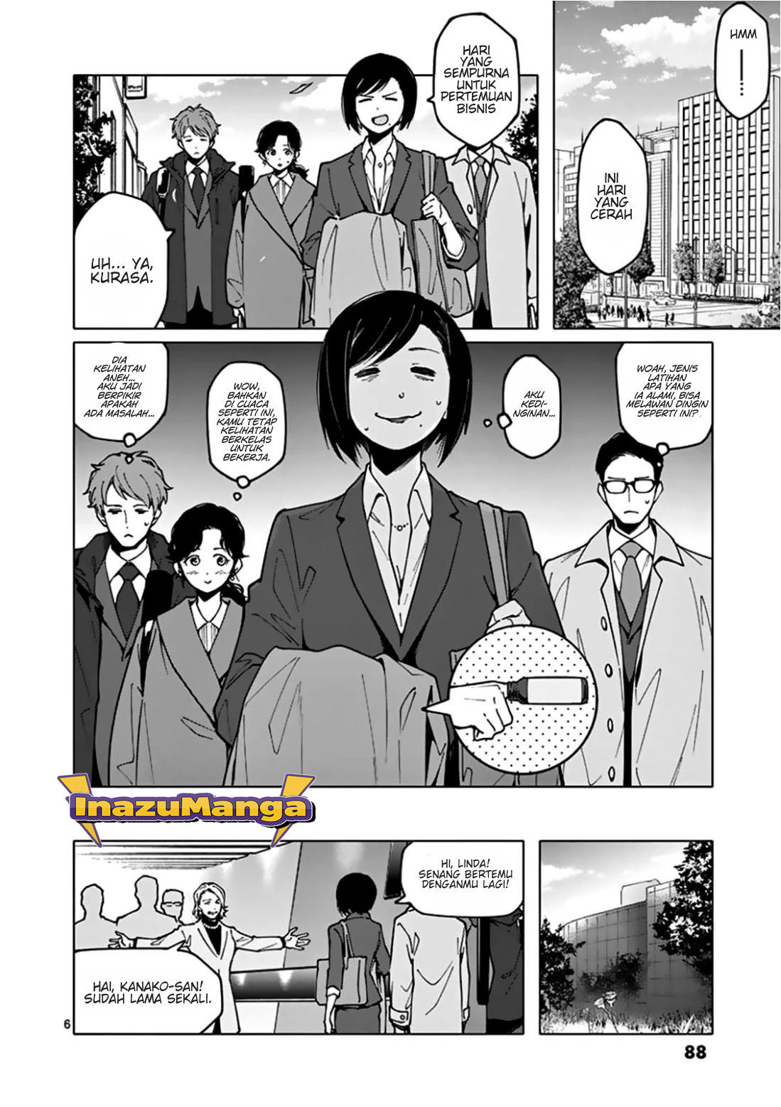 Chiaraijima Kanako wa naze ○○ suru no ka? Chapter 08 Gambar 7