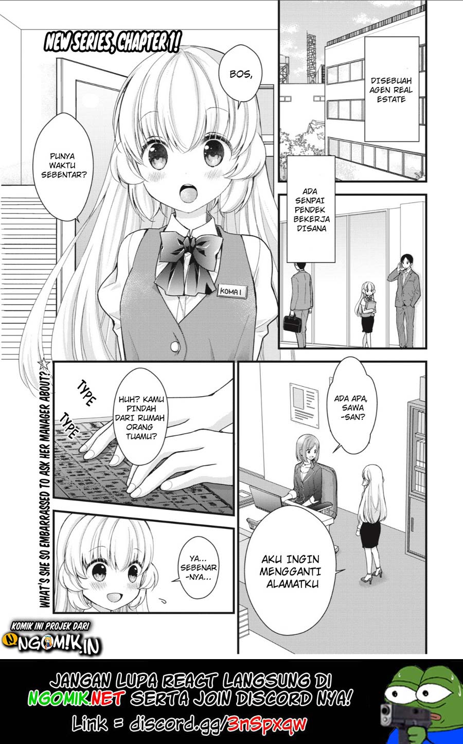 Chicchai Kanojo Senpai to Douseishimasu. Chapter 01 Gambar 2