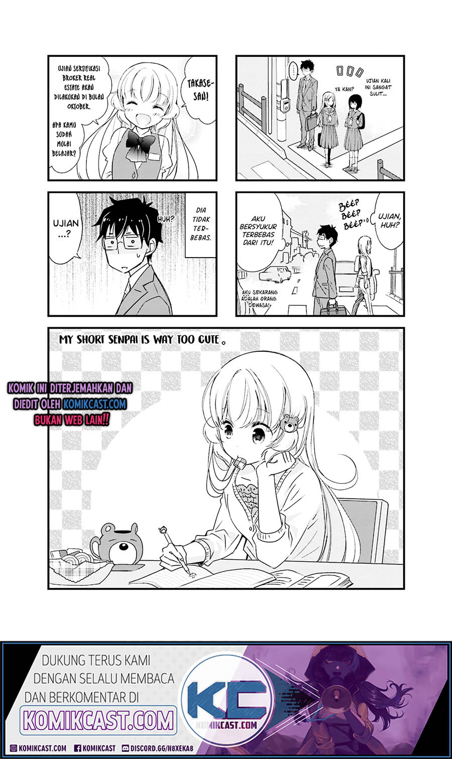 Chicchai Senpai ga Kawaisugiru Chapter 10 Gambar 3