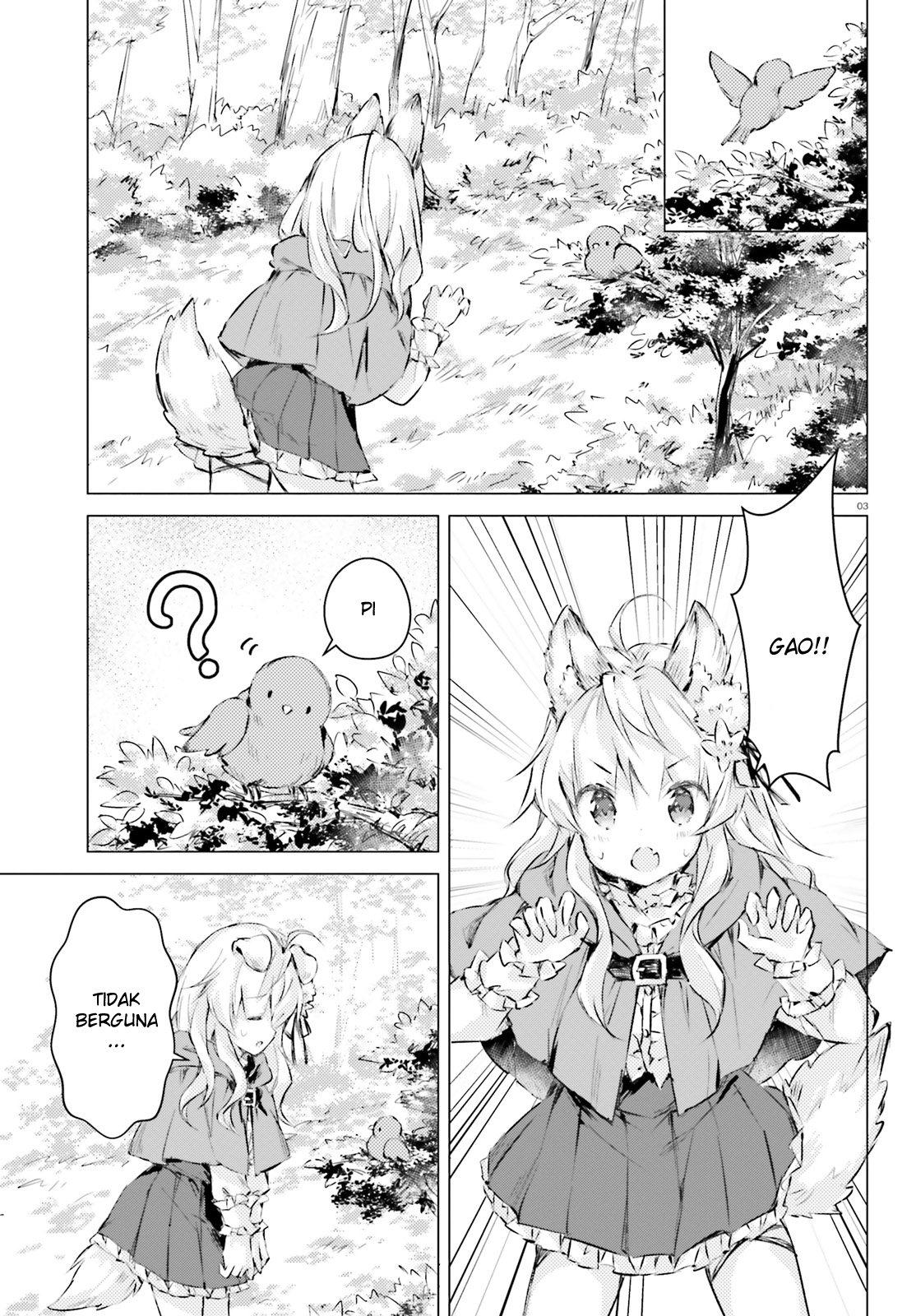 Chiisana Mori no Ookami-chan Chapter 03 Gambar 4