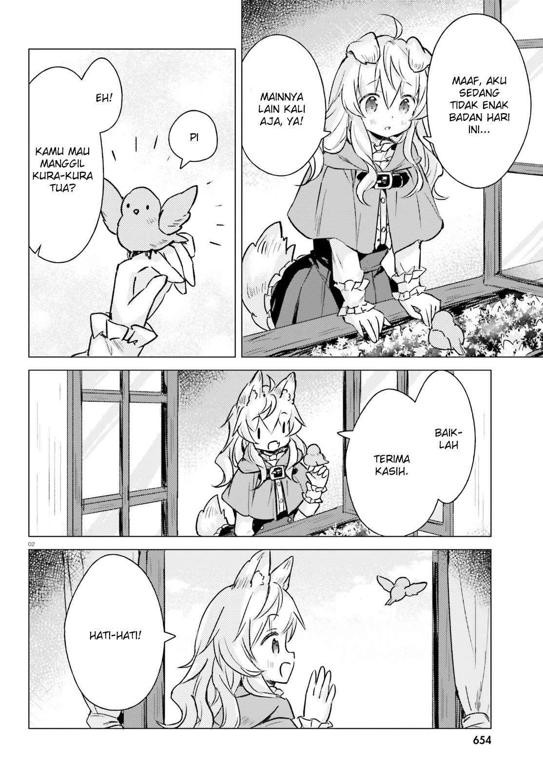 Chiisana Mori no Ookami-chan Chapter 07 Gambar 3