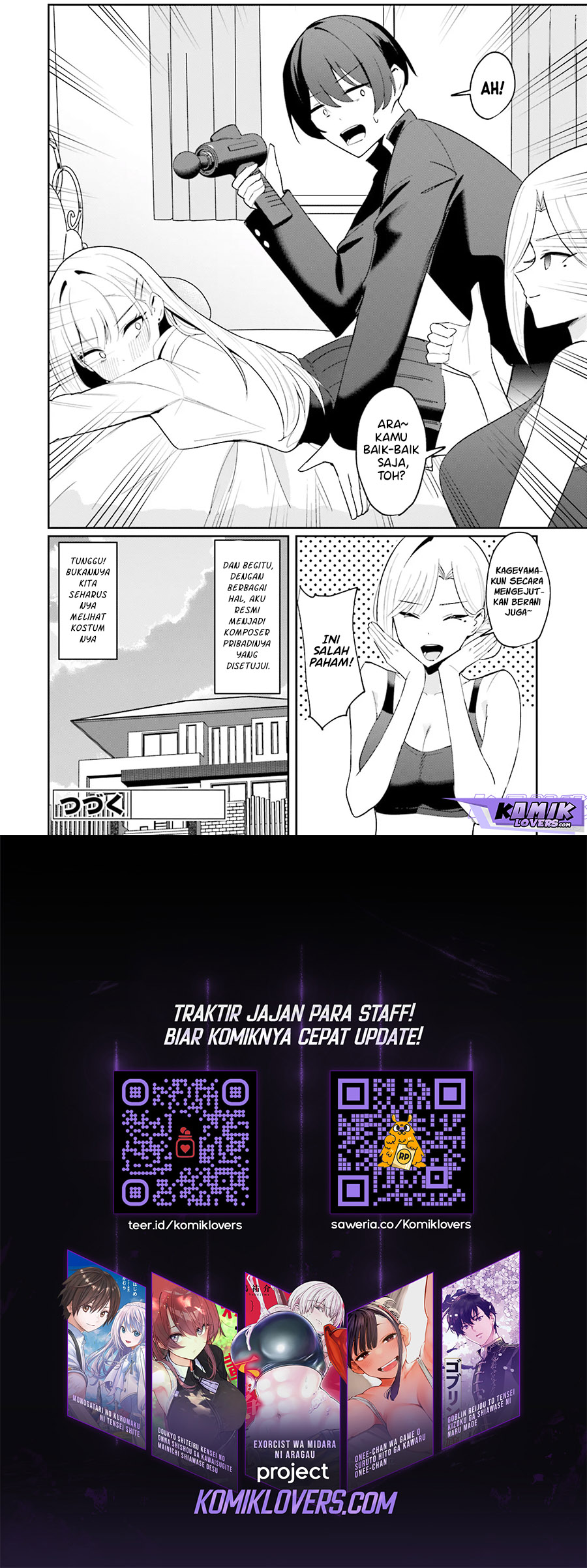 Chika Idol wo Kage de Sasaeru Ore Chapter 02 Gambar 29