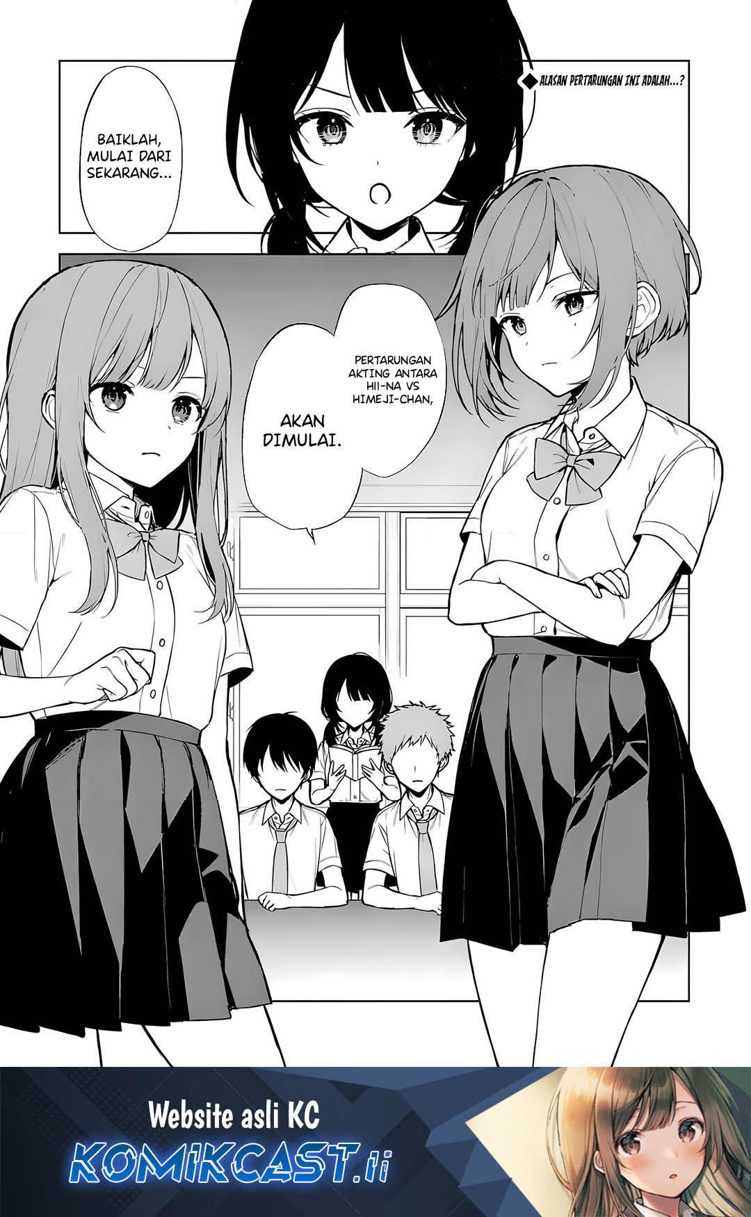 Chikan Saresou ni Natteiru S-kyuu Bishoujo wo Tasuketara Tonari no Seki no Osanajimi datta Chapter 66 Gambar 2