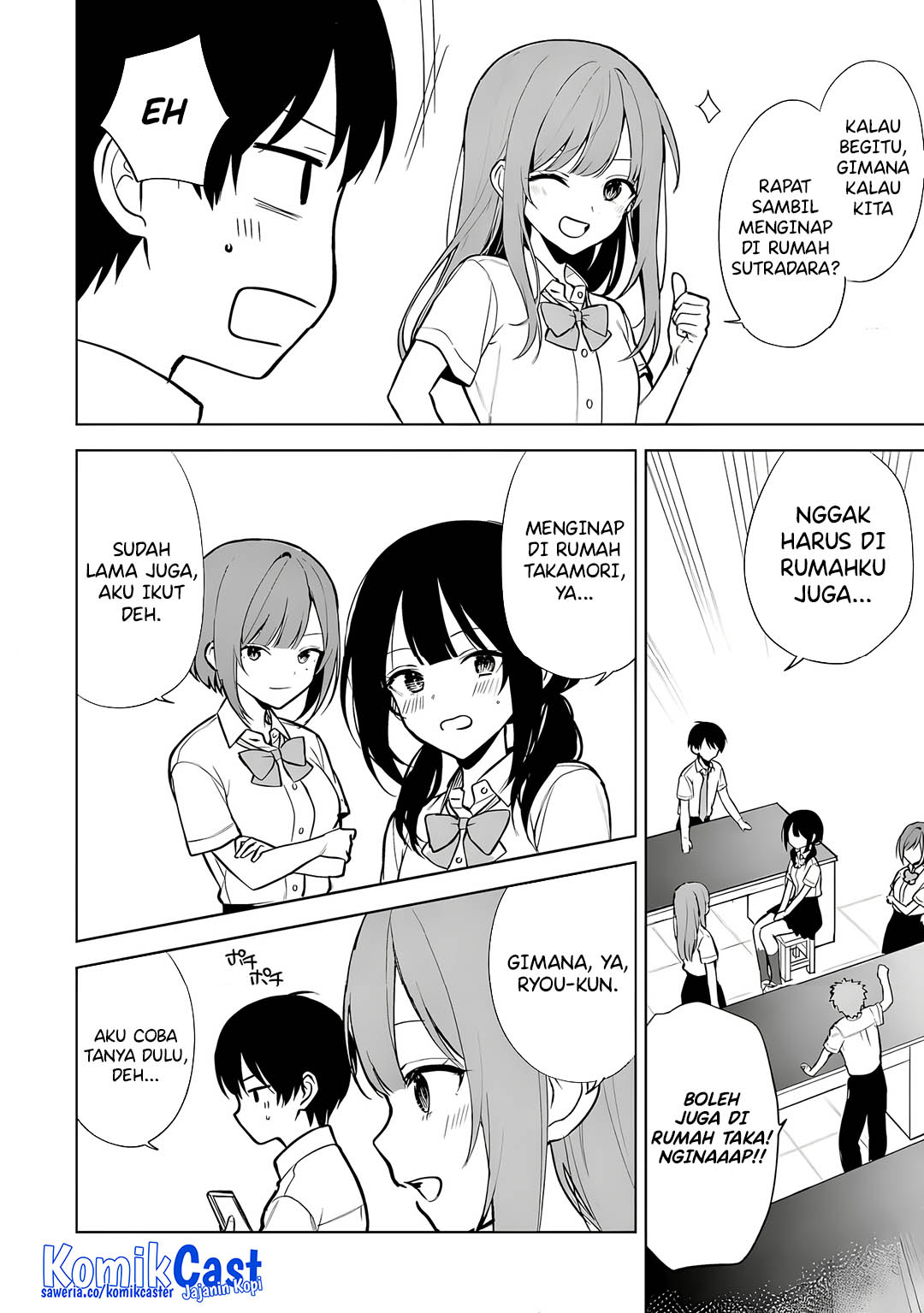 Chikan Saresou ni Natteiru S-kyuu Bishoujo wo Tasuketara Tonari no Seki no Osanajimi datta Chapter 66 Gambar 25