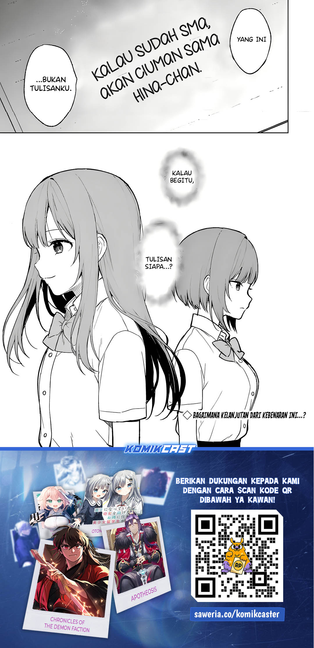 Chikan Saresou ni Natteiru S-kyuu Bishoujo wo Tasuketara Tonari no Seki no Osanajimi datta Chapter 68 Gambar 32