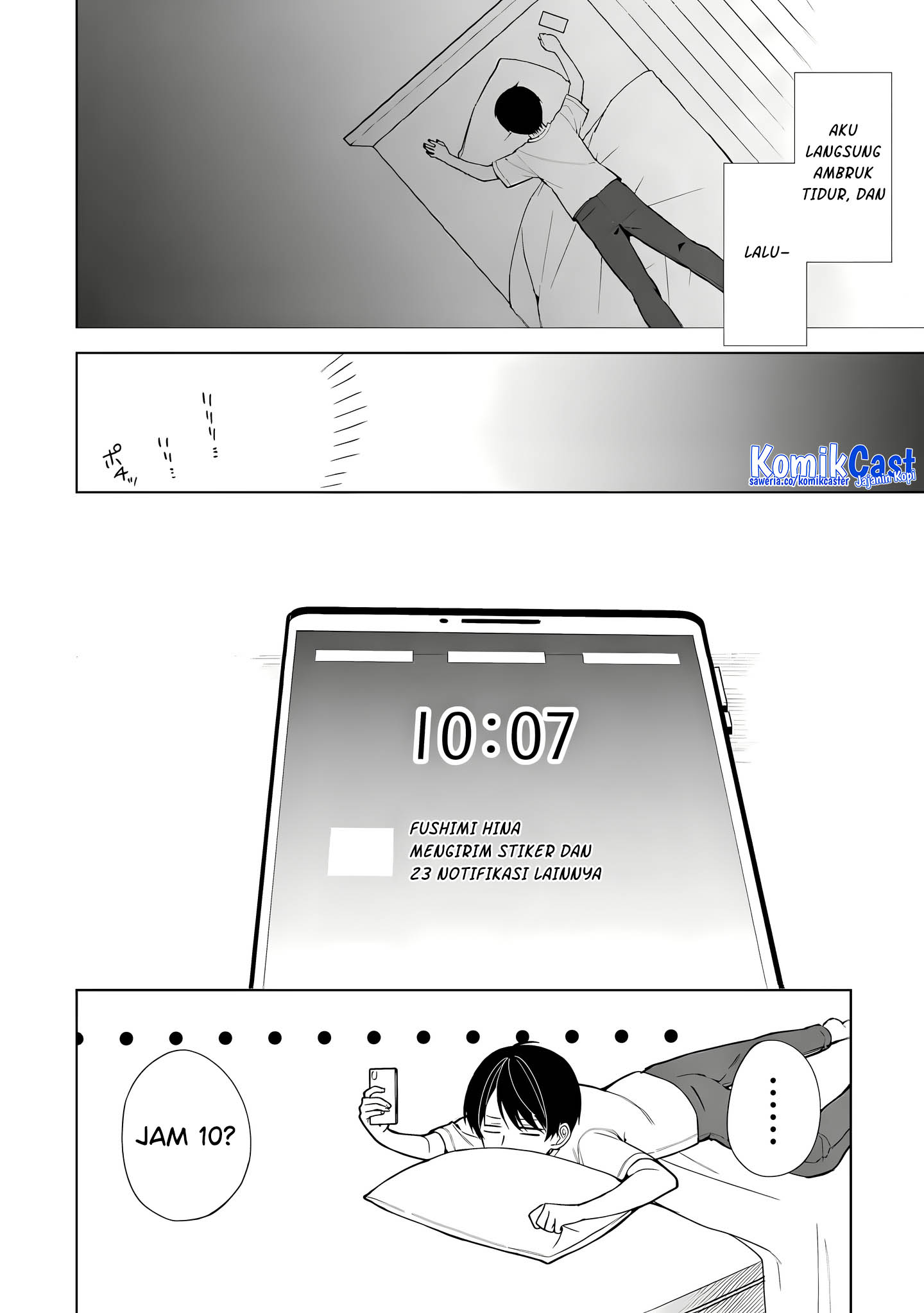 Chikan Saresou ni Natteiru S-kyuu Bishoujo wo Tasuketara Tonari no Seki no Osanajimi datta Chapter 72 Gambar 2