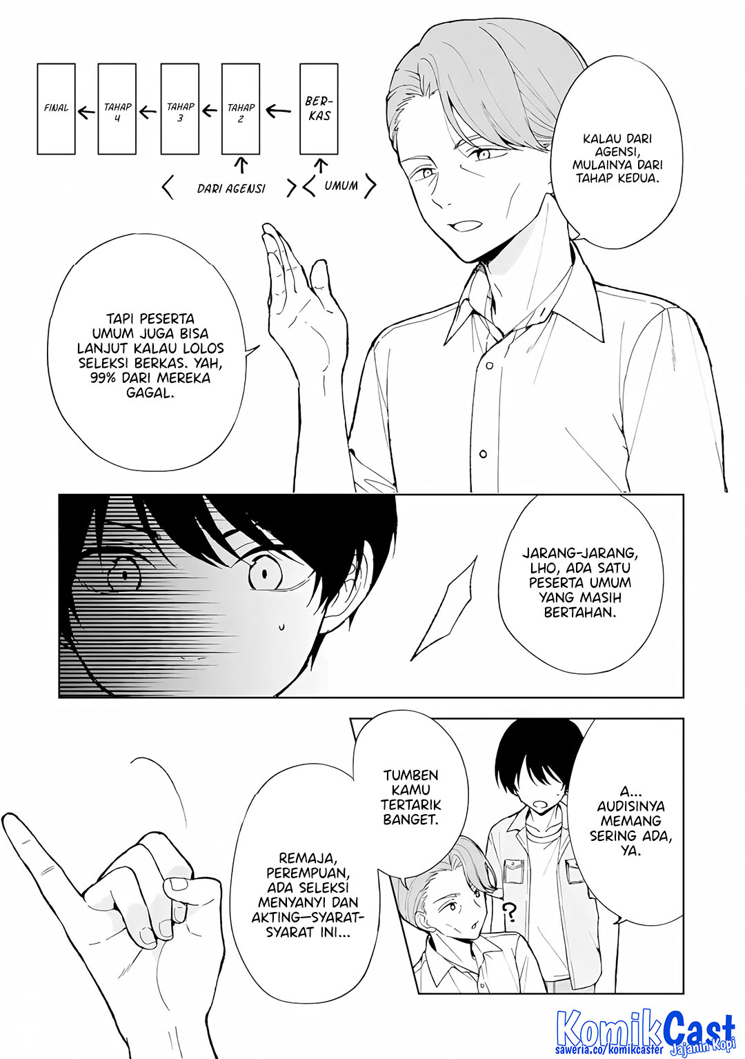 Chikan Saresou ni Natteiru S-kyuu Bishoujo wo Tasuketara Tonari no Seki no Osanajimi datta Chapter 80 Gambar 4