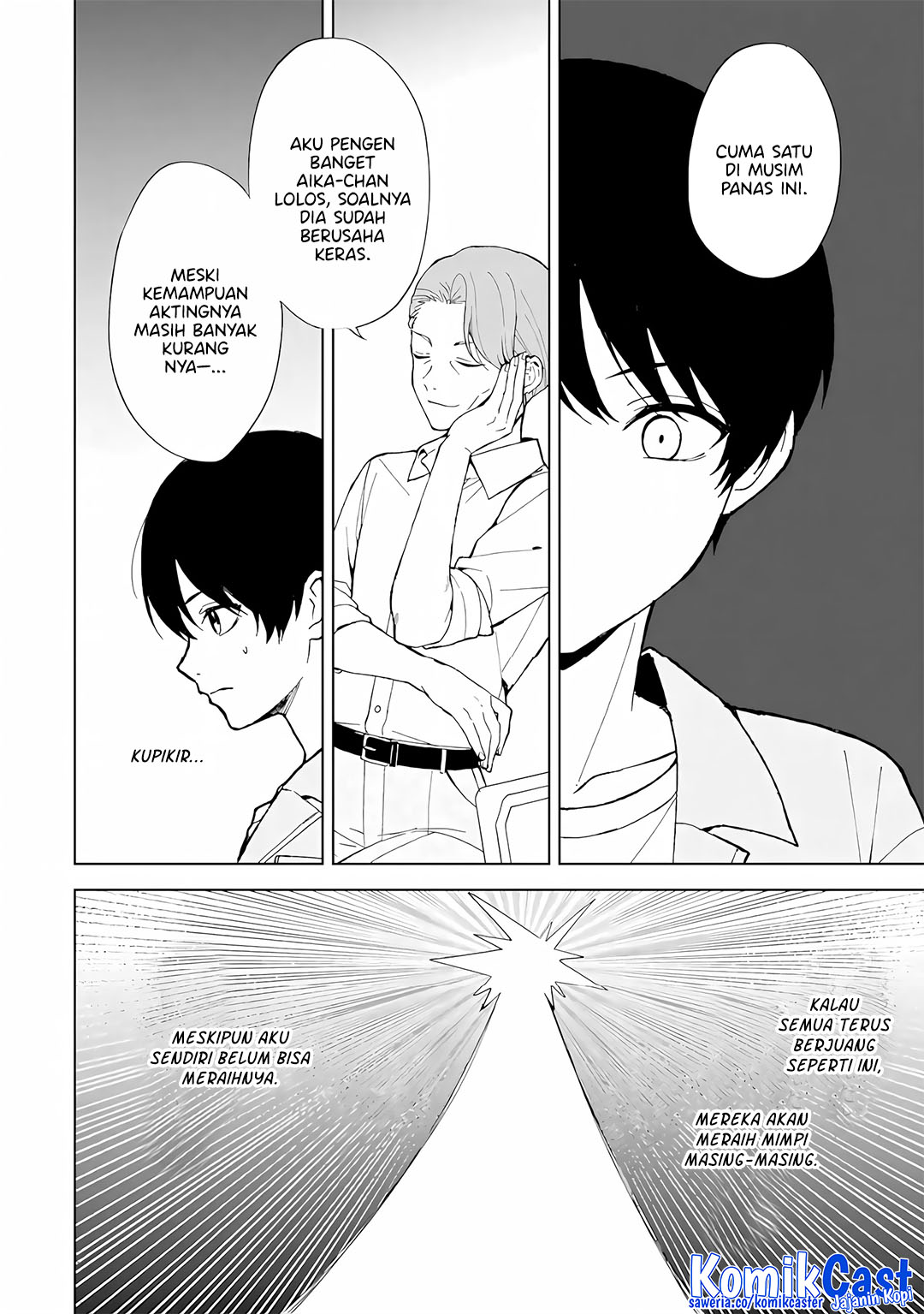 Chikan Saresou ni Natteiru S-kyuu Bishoujo wo Tasuketara Tonari no Seki no Osanajimi datta Chapter 80 Gambar 5