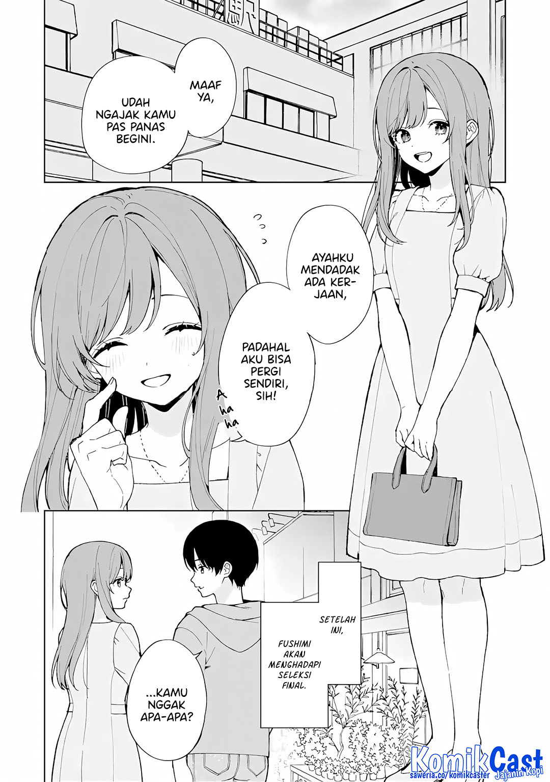 Chikan Saresou ni Natteiru S-kyuu Bishoujo wo Tasuketara Tonari no Seki no Osanajimi datta Chapter 80 Gambar 7