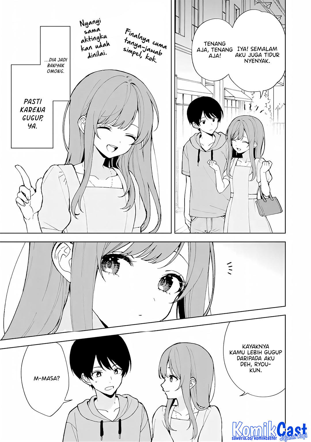 Chikan Saresou ni Natteiru S-kyuu Bishoujo wo Tasuketara Tonari no Seki no Osanajimi datta Chapter 80 Gambar 8