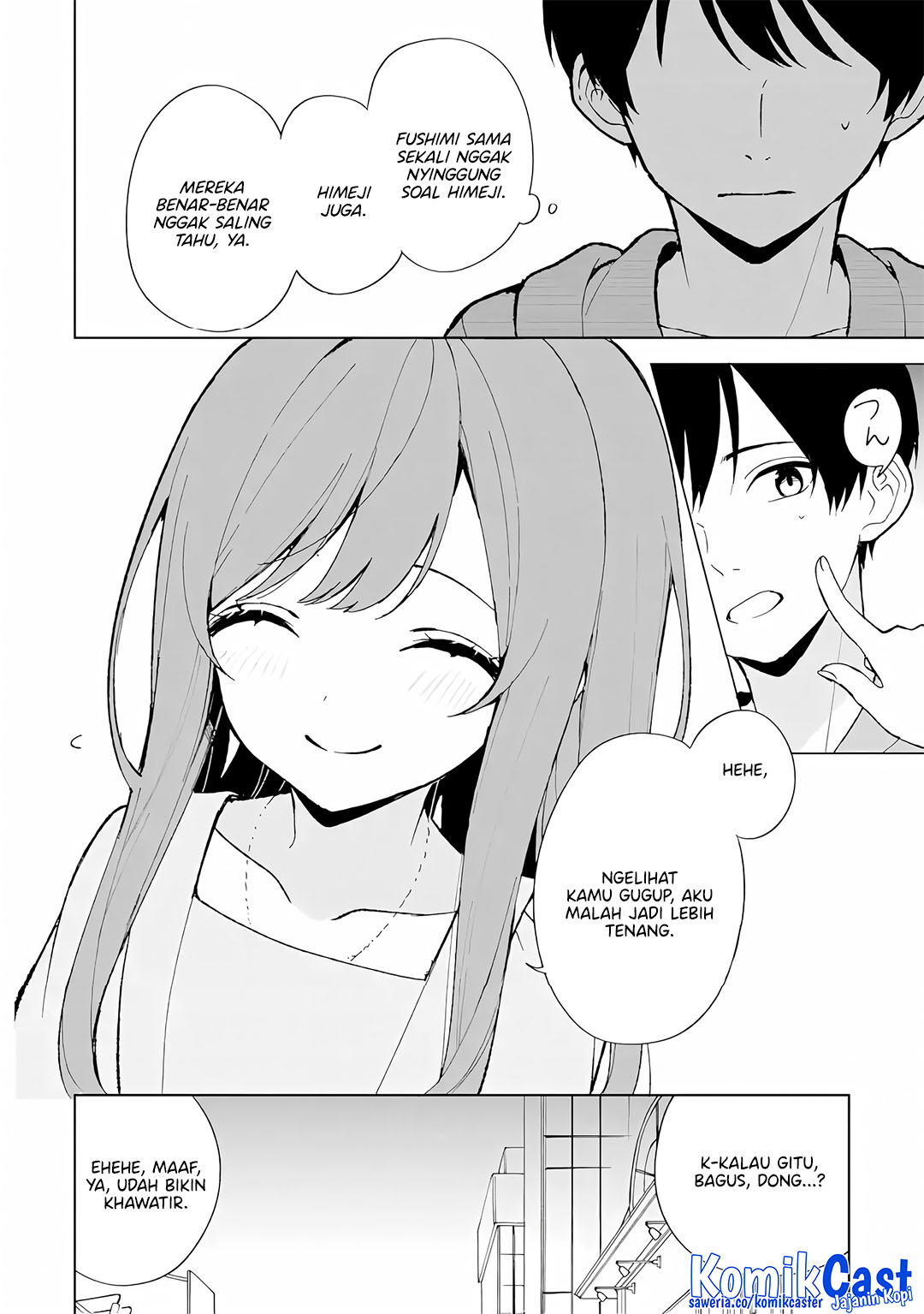 Chikan Saresou ni Natteiru S-kyuu Bishoujo wo Tasuketara Tonari no Seki no Osanajimi datta Chapter 80 Gambar 9