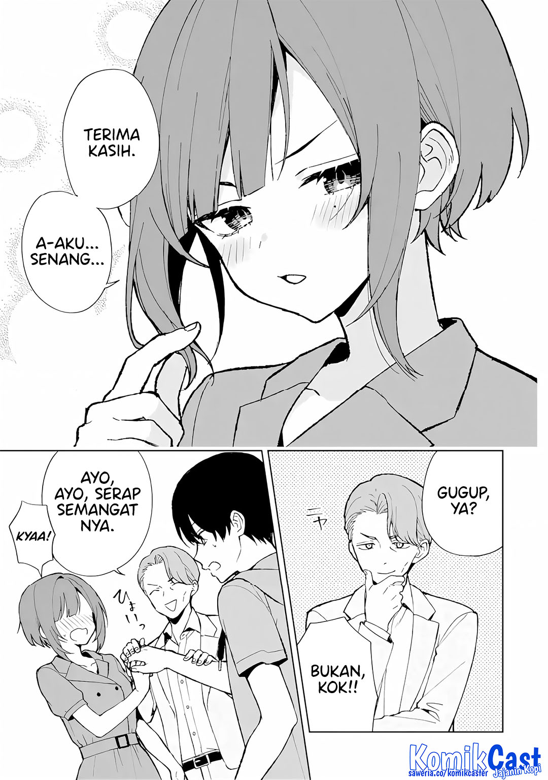 Chikan Saresou ni Natteiru S-kyuu Bishoujo wo Tasuketara Tonari no Seki no Osanajimi datta Chapter 80 Gambar 14