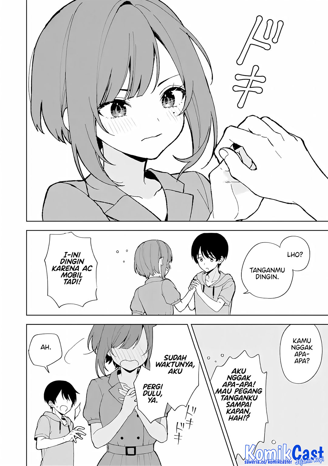 Chikan Saresou ni Natteiru S-kyuu Bishoujo wo Tasuketara Tonari no Seki no Osanajimi datta Chapter 80 Gambar 15