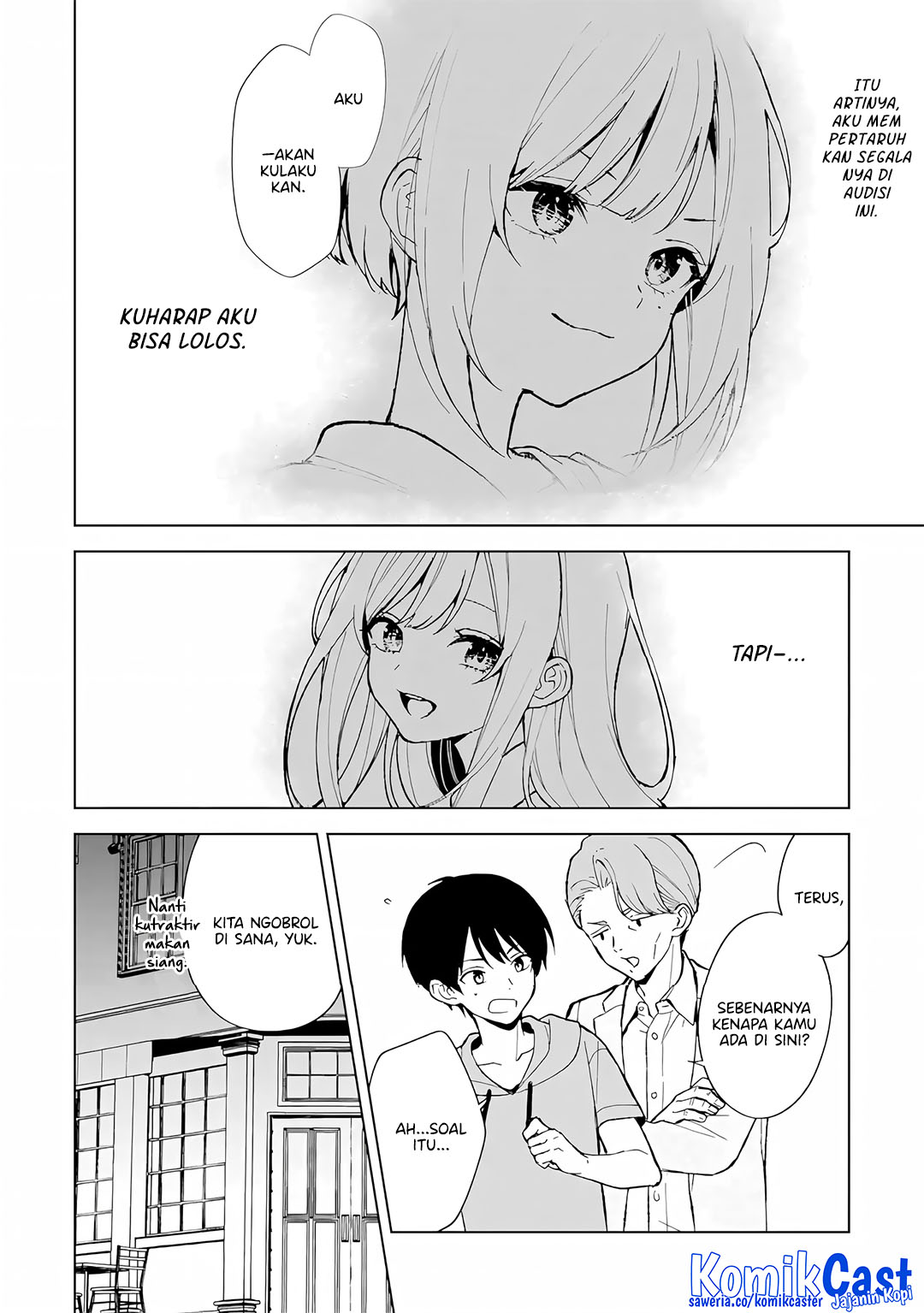 Chikan Saresou ni Natteiru S-kyuu Bishoujo wo Tasuketara Tonari no Seki no Osanajimi datta Chapter 80 Gambar 17