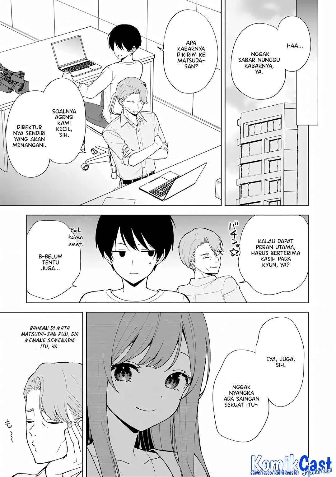Chikan Saresou ni Natteiru S-kyuu Bishoujo wo Tasuketara Tonari no Seki no Osanajimi datta Chapter 81 Gambar 4
