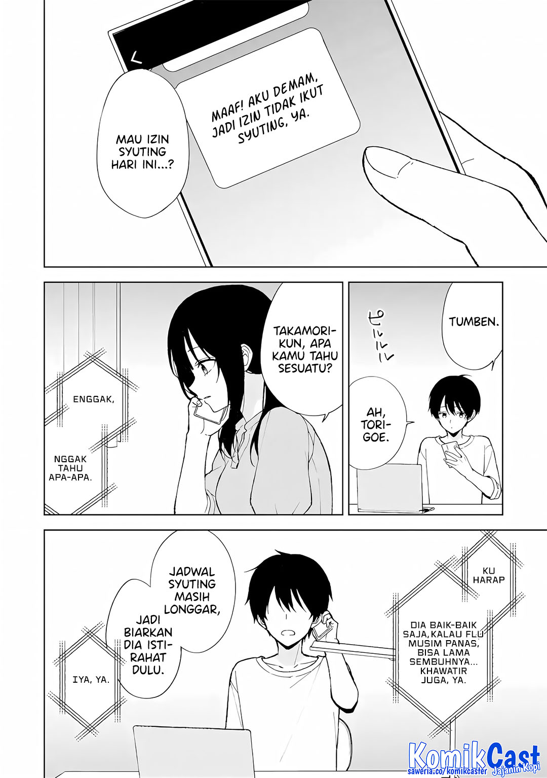 Chikan Saresou ni Natteiru S-kyuu Bishoujo wo Tasuketara Tonari no Seki no Osanajimi datta Chapter 81 Gambar 9