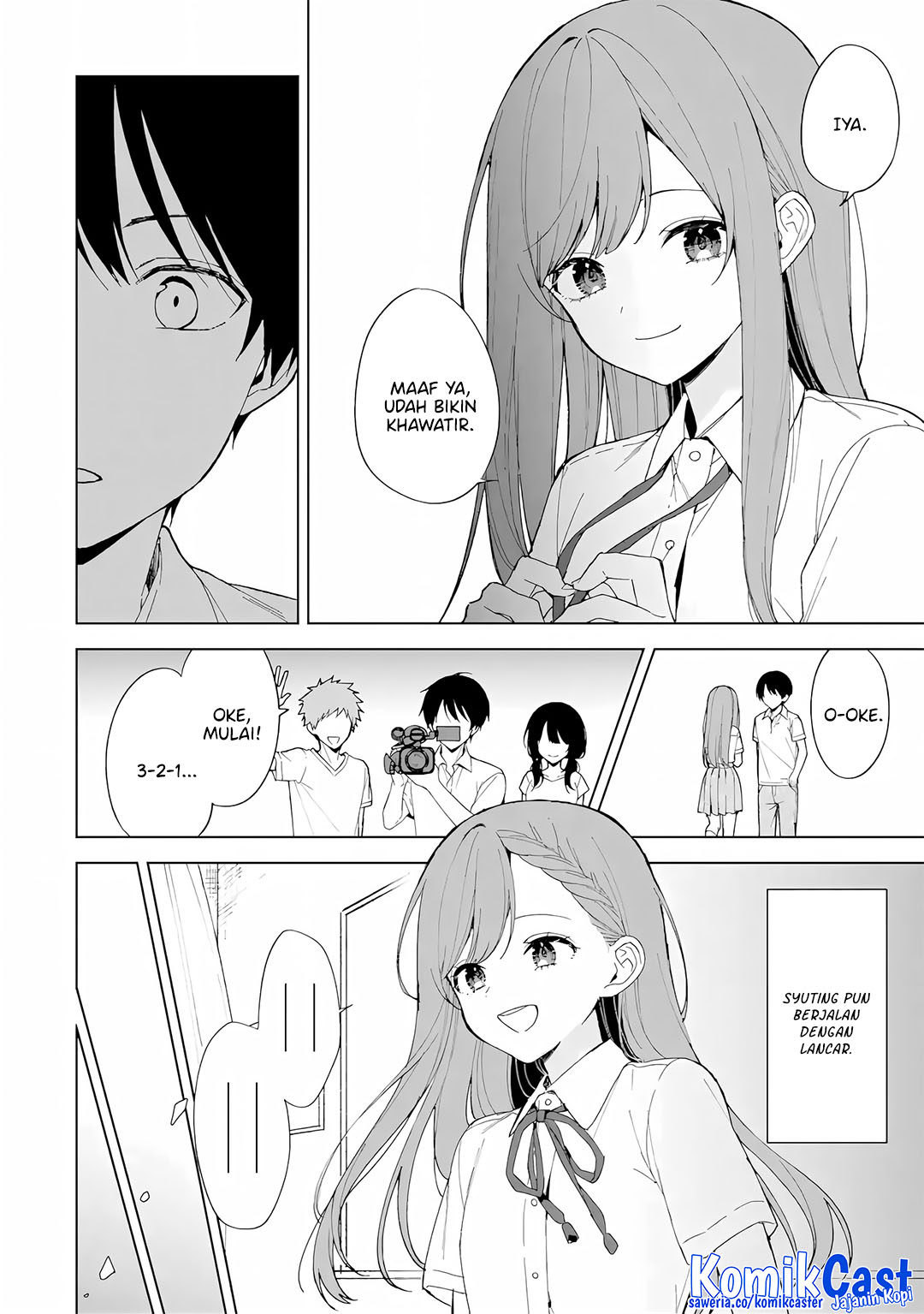 Chikan Saresou ni Natteiru S-kyuu Bishoujo wo Tasuketara Tonari no Seki no Osanajimi datta Chapter 81 Gambar 21