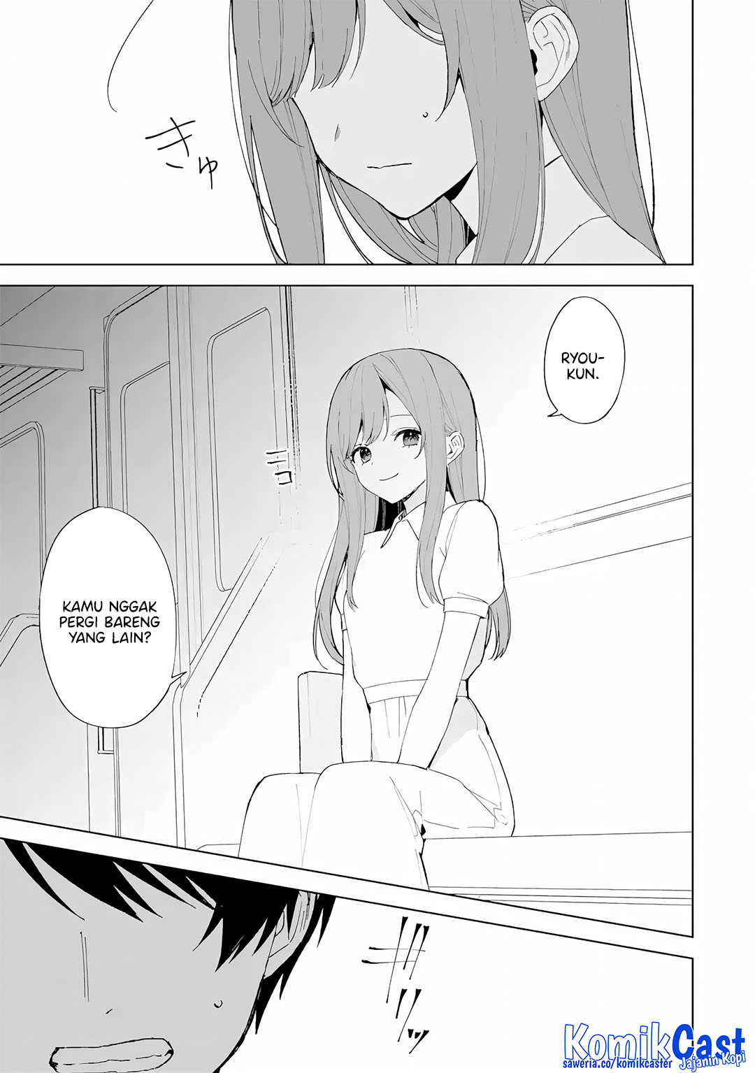 Chikan Saresou ni Natteiru S-kyuu Bishoujo wo Tasuketara Tonari no Seki no Osanajimi datta Chapter 81 Gambar 28