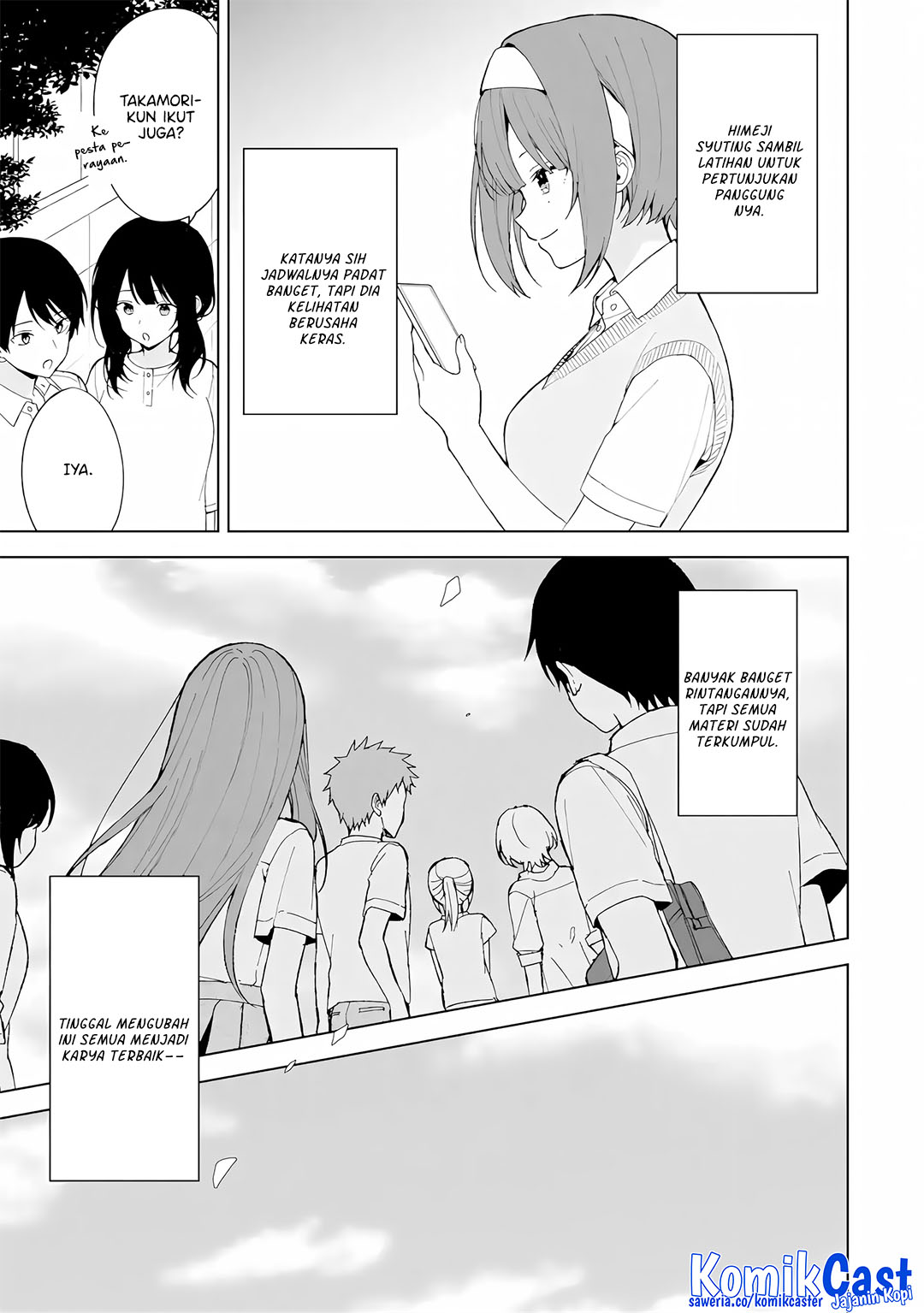Chikan Saresou ni Natteiru S-kyuu Bishoujo wo Tasuketara Tonari no Seki no Osanajimi datta Chapter 83 Gambar 4