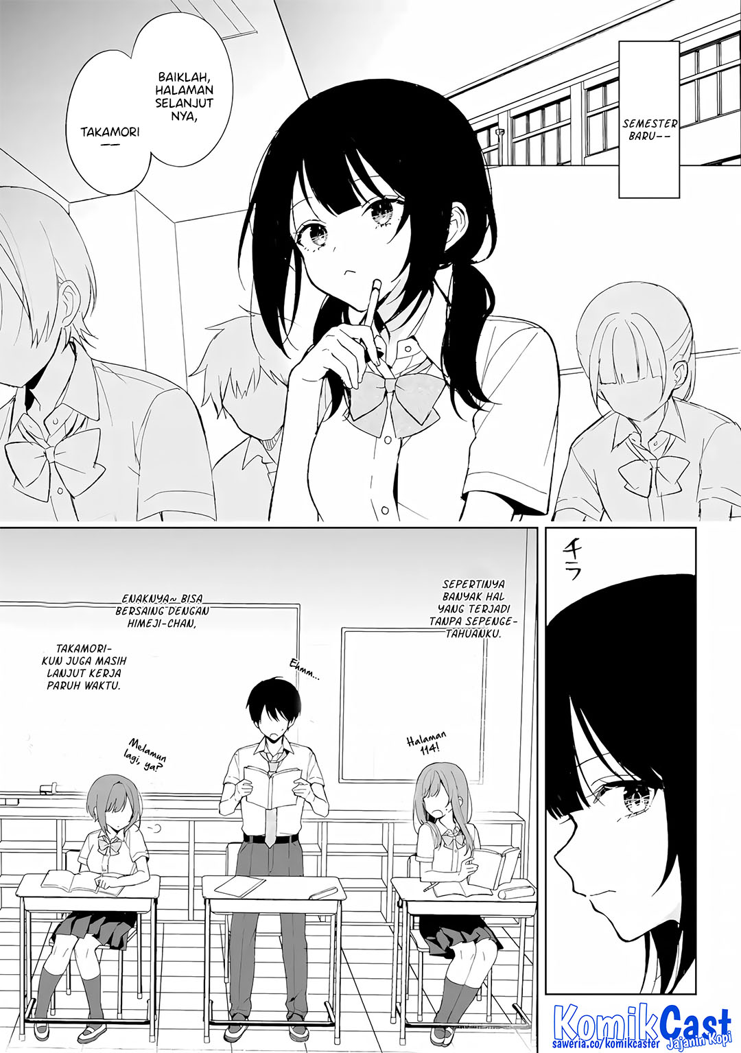 Chikan Saresou ni Natteiru S-kyuu Bishoujo wo Tasuketara Tonari no Seki no Osanajimi datta Chapter 83 Gambar 6