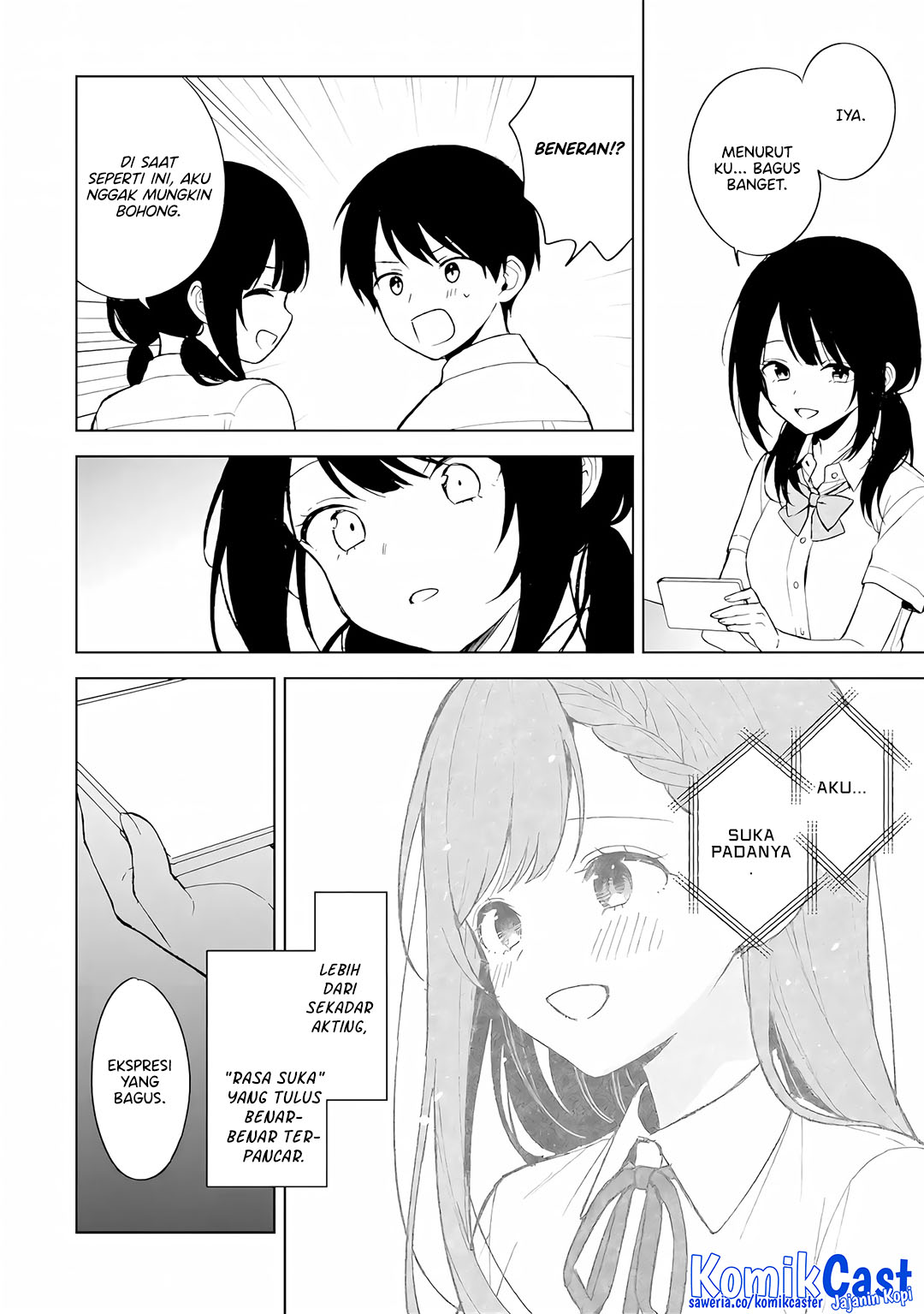 Chikan Saresou ni Natteiru S-kyuu Bishoujo wo Tasuketara Tonari no Seki no Osanajimi datta Chapter 83 Gambar 11