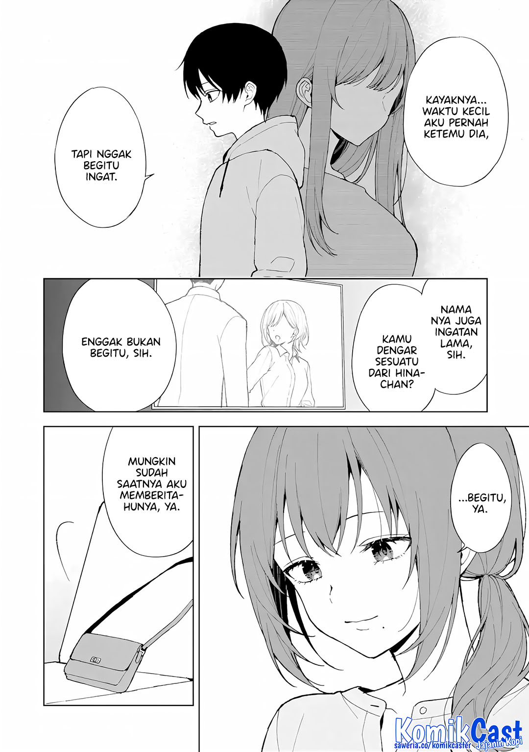 Chikan Saresou ni Natteiru S-kyuu Bishoujo wo Tasuketara Tonari no Seki no Osanajimi datta Chapter 84 Gambar 3