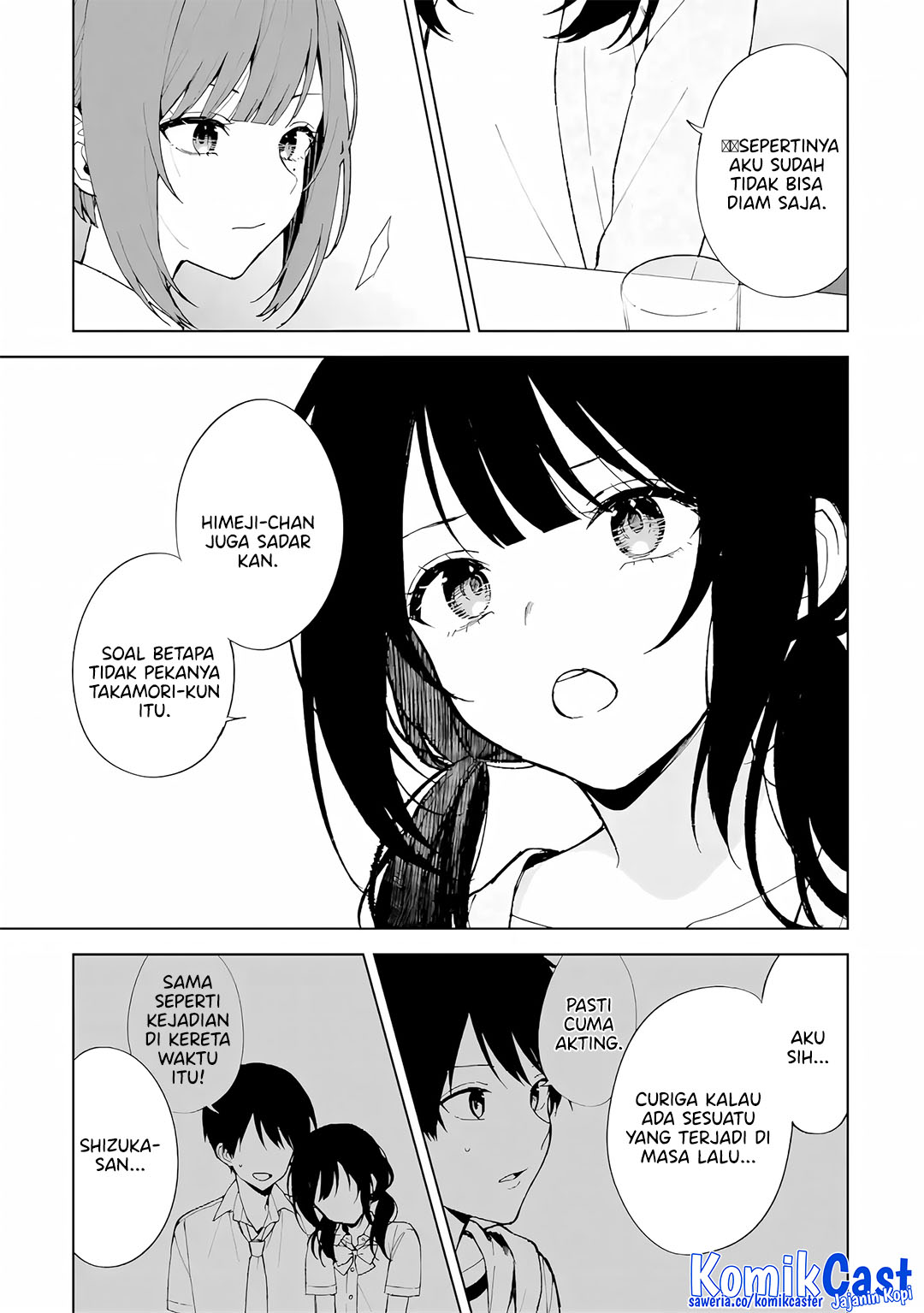 Chikan Saresou ni Natteiru S-kyuu Bishoujo wo Tasuketara Tonari no Seki no Osanajimi datta Chapter 84 Gambar 6