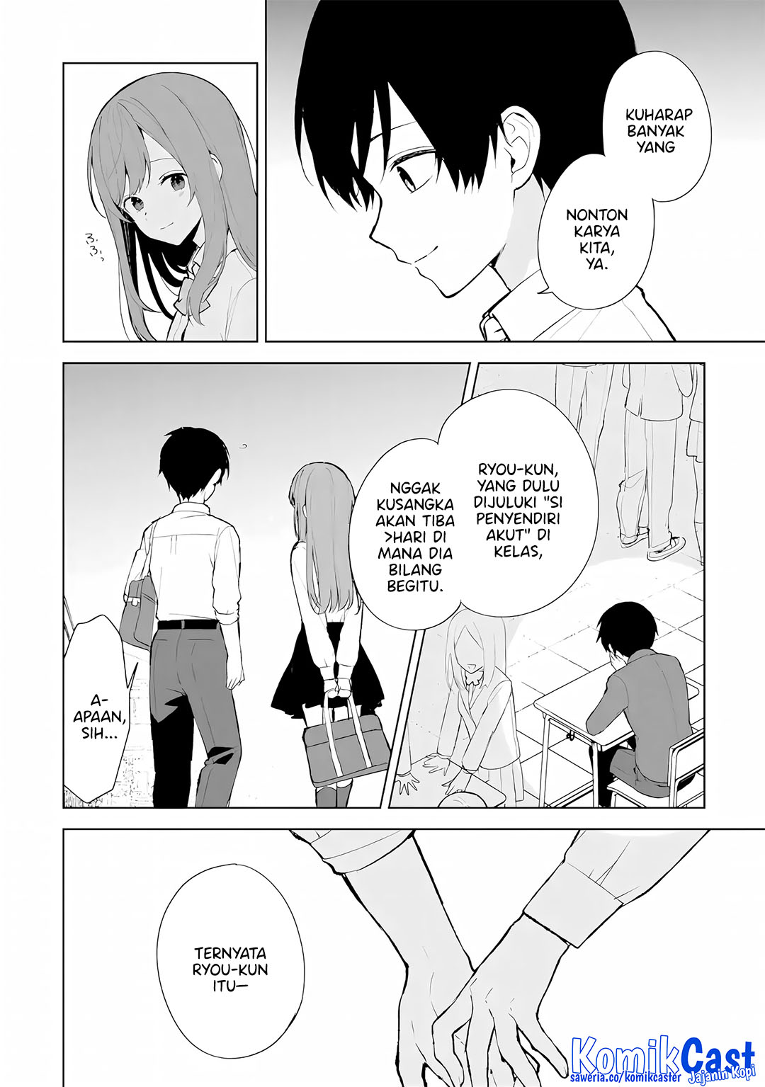 Chikan Saresou ni Natteiru S-kyuu Bishoujo wo Tasuketara Tonari no Seki no Osanajimi datta Chapter 85 Gambar 14