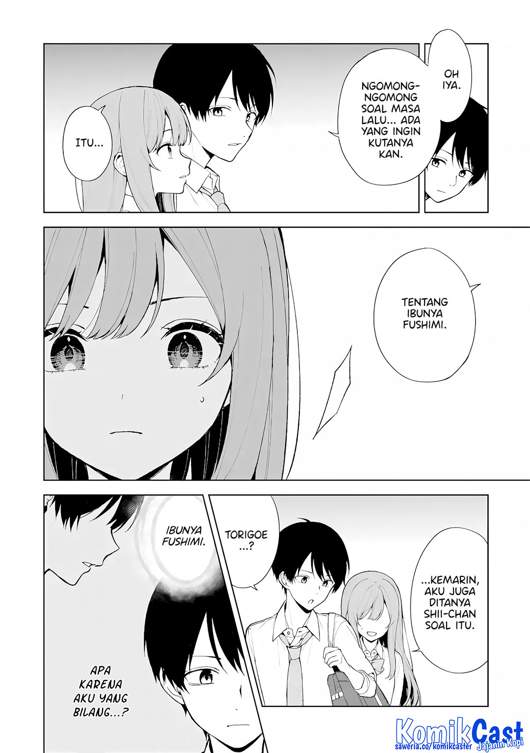 Chikan Saresou ni Natteiru S-kyuu Bishoujo wo Tasuketara Tonari no Seki no Osanajimi datta Chapter 85 Gambar 16