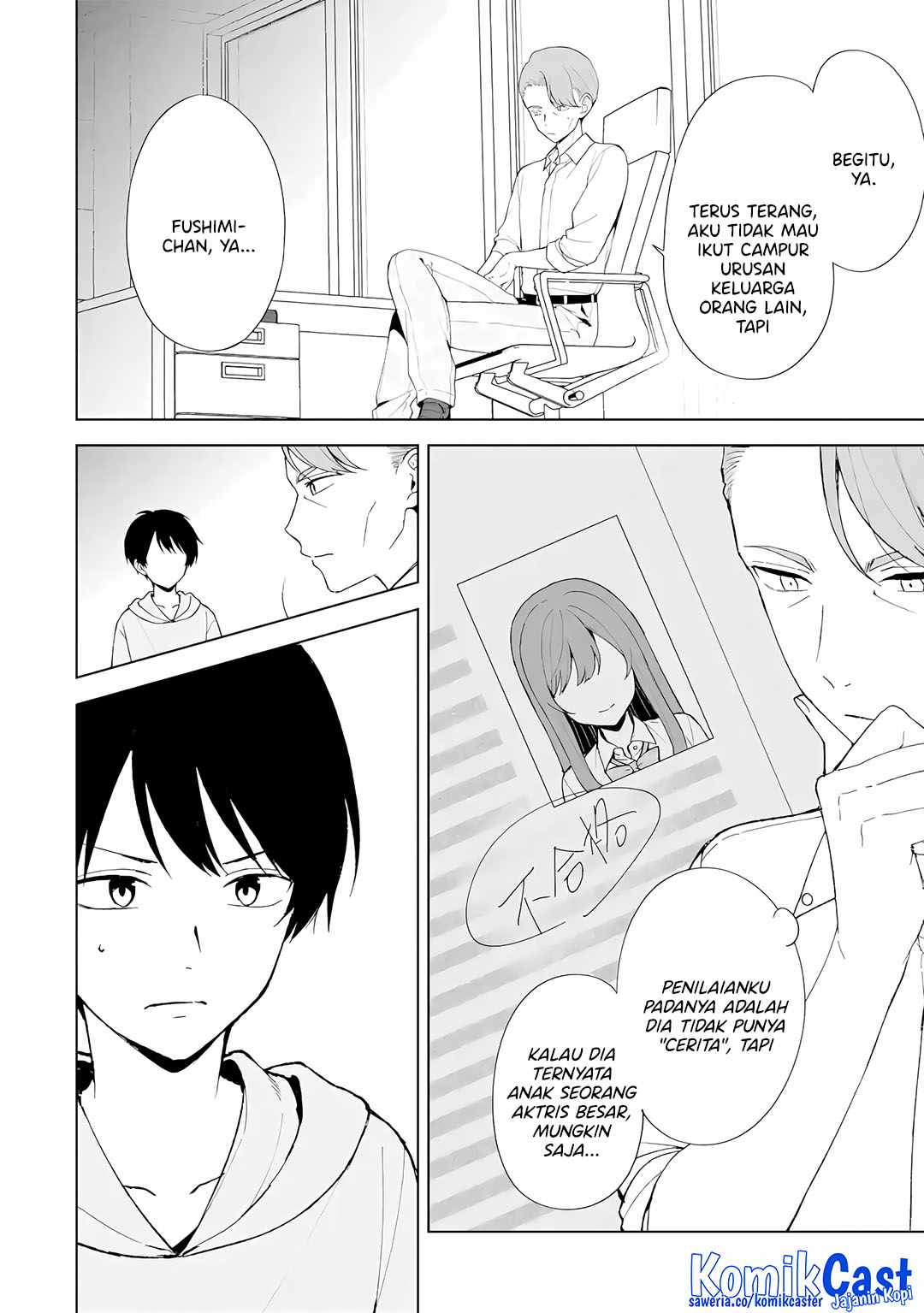 Chikan Saresou ni Natteiru S-kyuu Bishoujo wo Tasuketara Tonari no Seki no Osanajimi datta Chapter 86 Gambar 3
