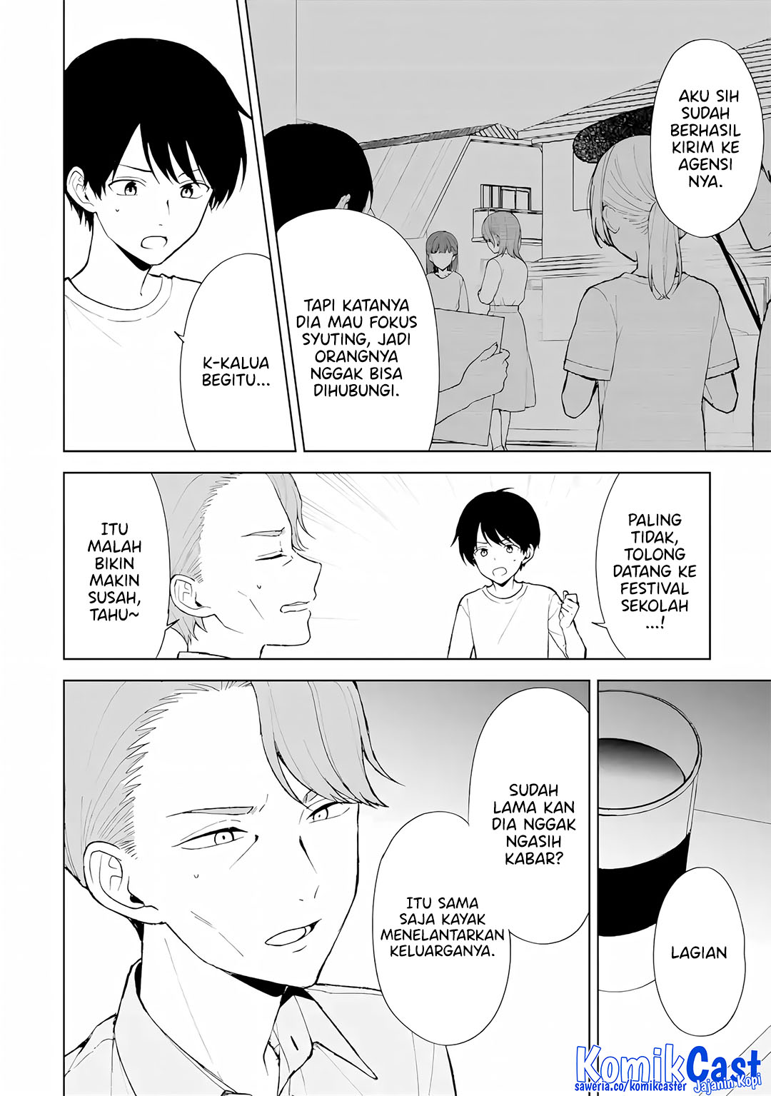 Chikan Saresou ni Natteiru S-kyuu Bishoujo wo Tasuketara Tonari no Seki no Osanajimi datta Chapter 86 Gambar 7