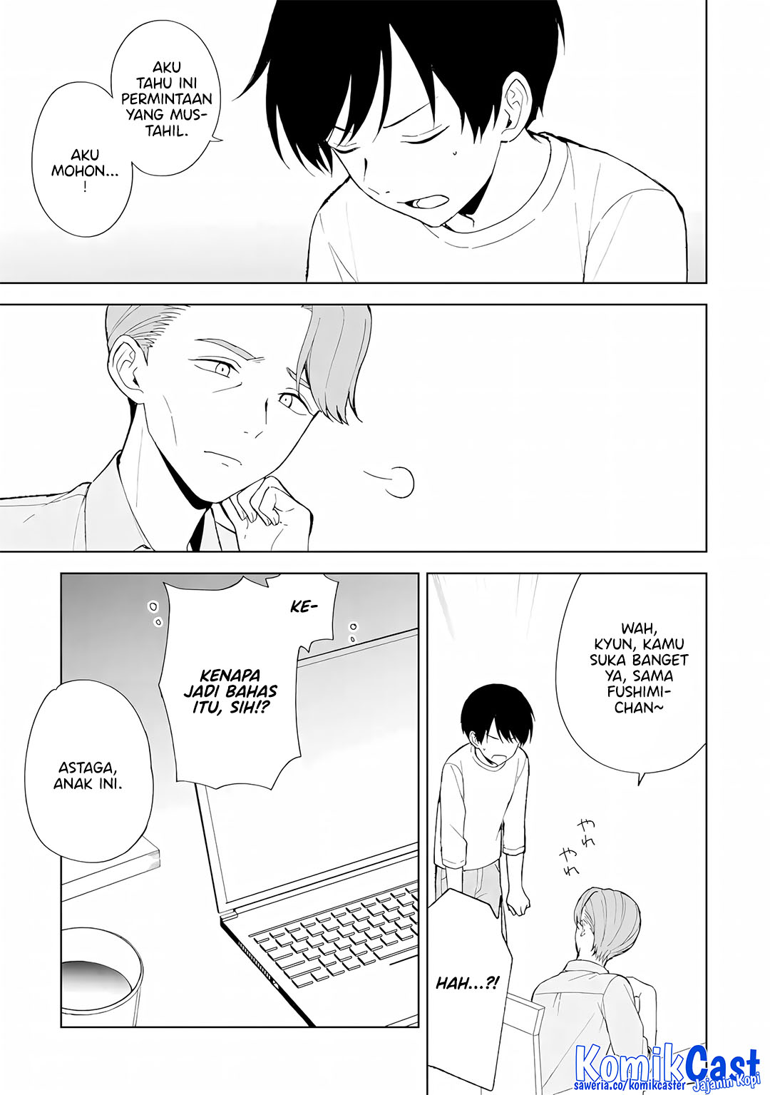 Chikan Saresou ni Natteiru S-kyuu Bishoujo wo Tasuketara Tonari no Seki no Osanajimi datta Chapter 86 Gambar 8