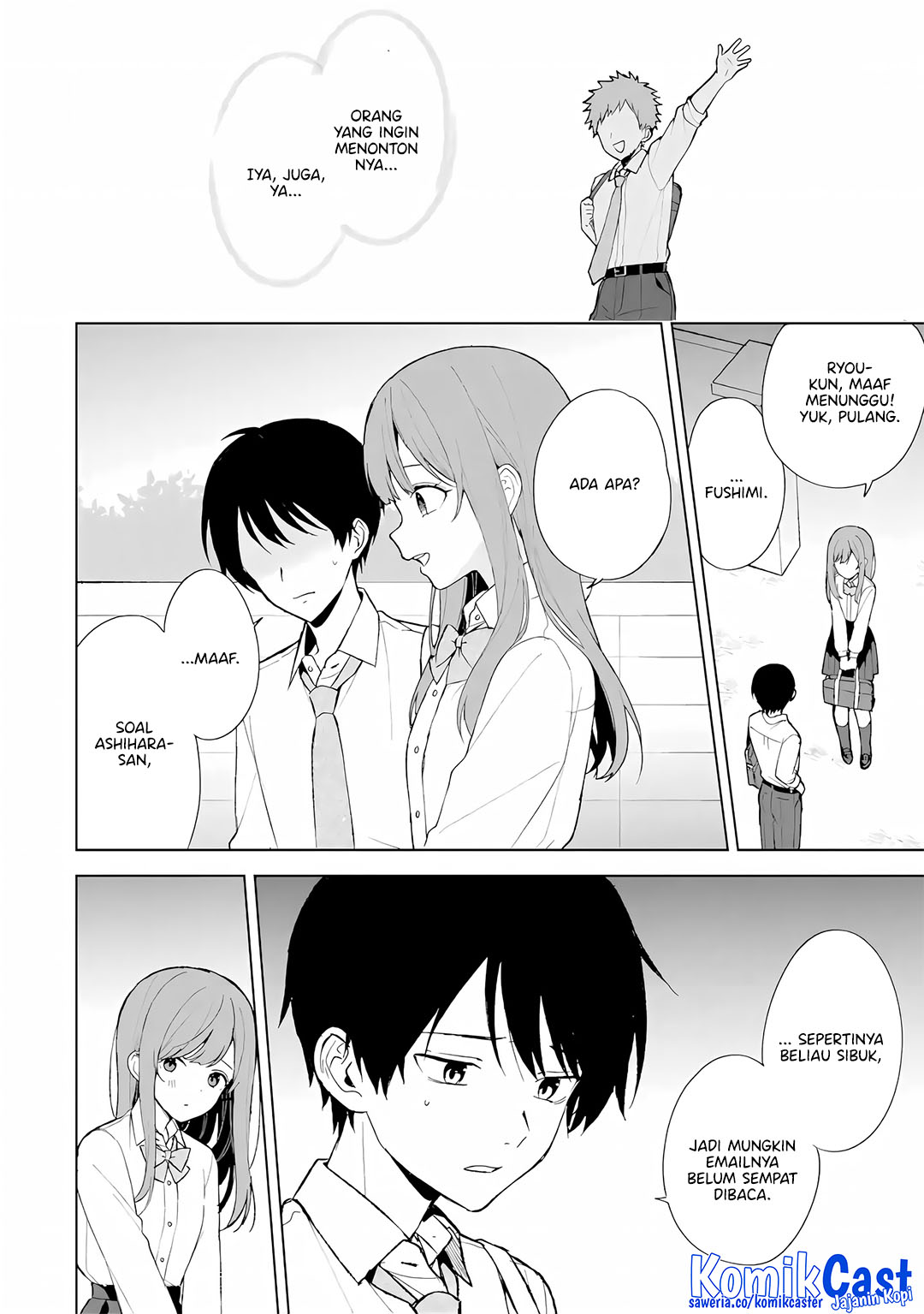 Chikan Saresou ni Natteiru S-kyuu Bishoujo wo Tasuketara Tonari no Seki no Osanajimi datta Chapter 86 Gambar 11