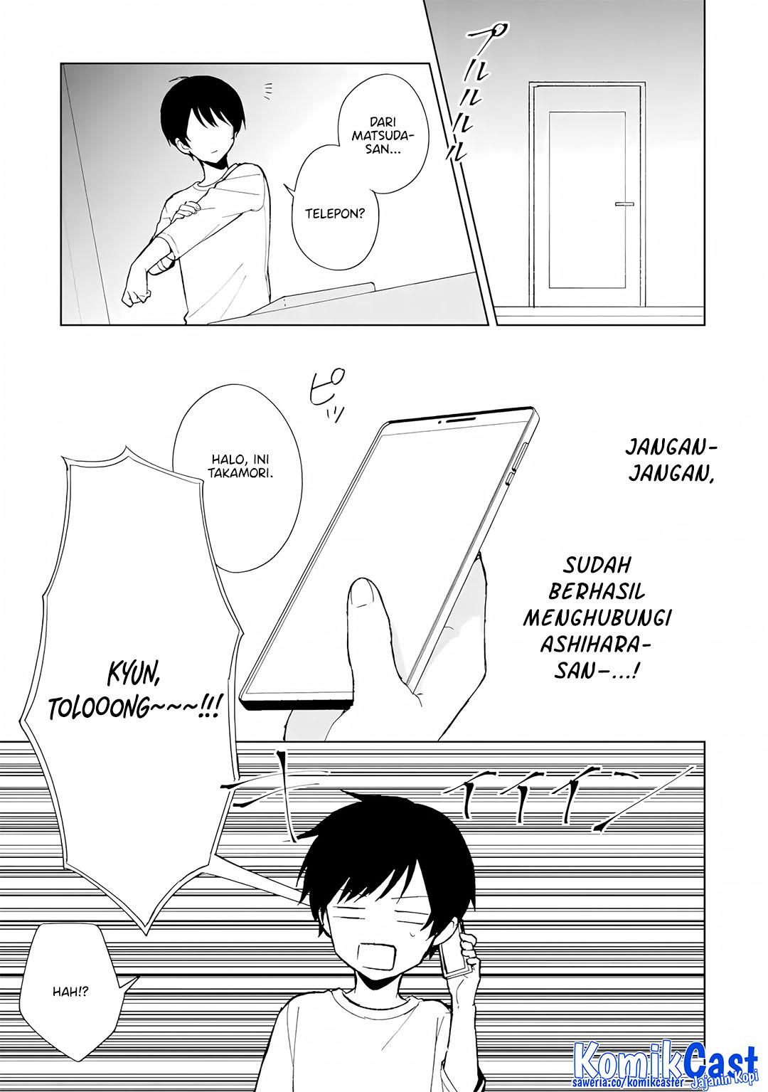Chikan Saresou ni Natteiru S-kyuu Bishoujo wo Tasuketara Tonari no Seki no Osanajimi datta Chapter 86 Gambar 16