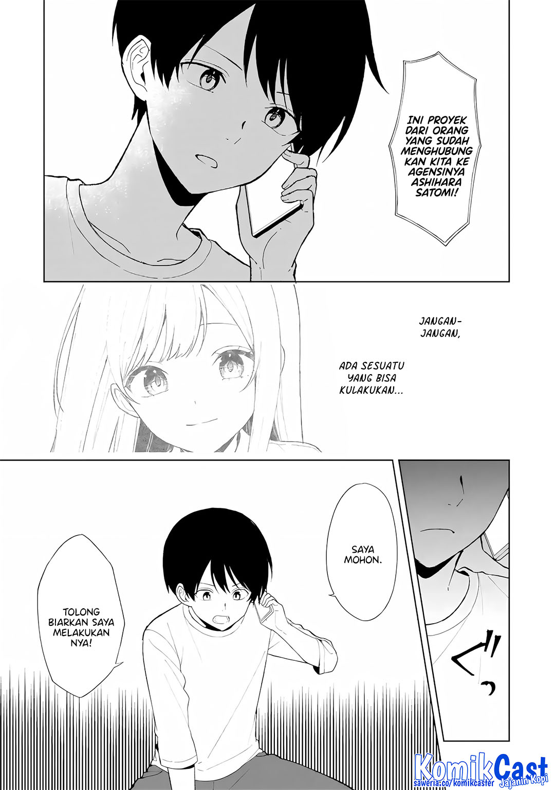 Chikan Saresou ni Natteiru S-kyuu Bishoujo wo Tasuketara Tonari no Seki no Osanajimi datta Chapter 86 Gambar 18