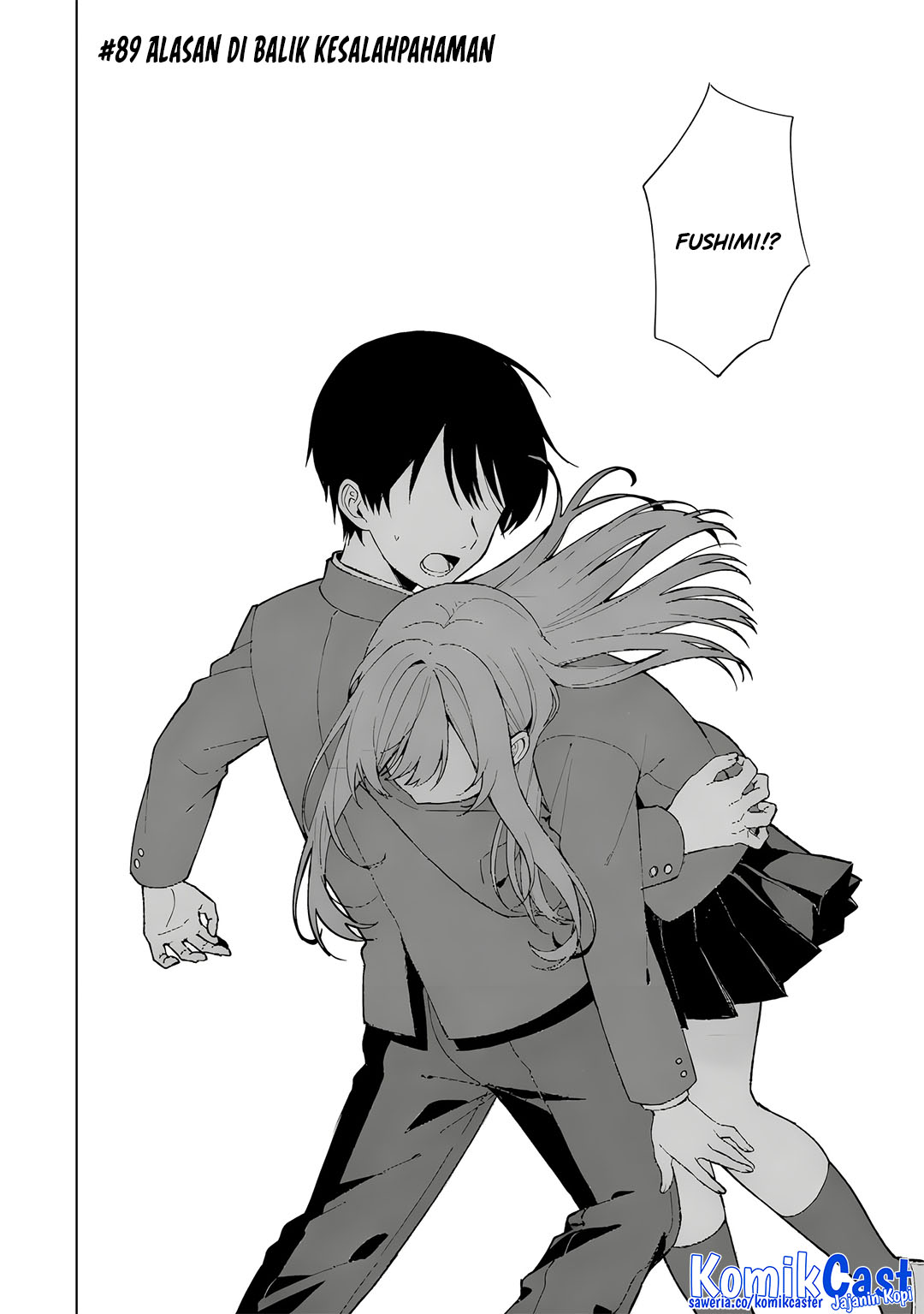 Chikan Saresou ni Natteiru S-kyuu Bishoujo wo Tasuketara Tonari no Seki no Osanajimi datta Chapter 89 Gambar 3