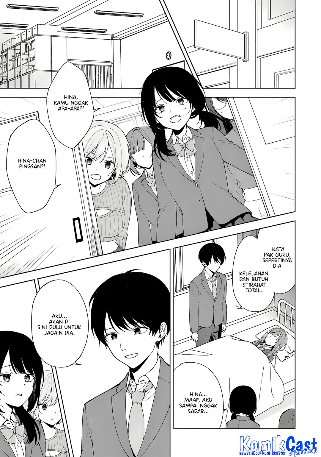 Chikan Saresou ni Natteiru S-kyuu Bishoujo wo Tasuketara Tonari no Seki no Osanajimi datta Chapter 89 Gambar 4