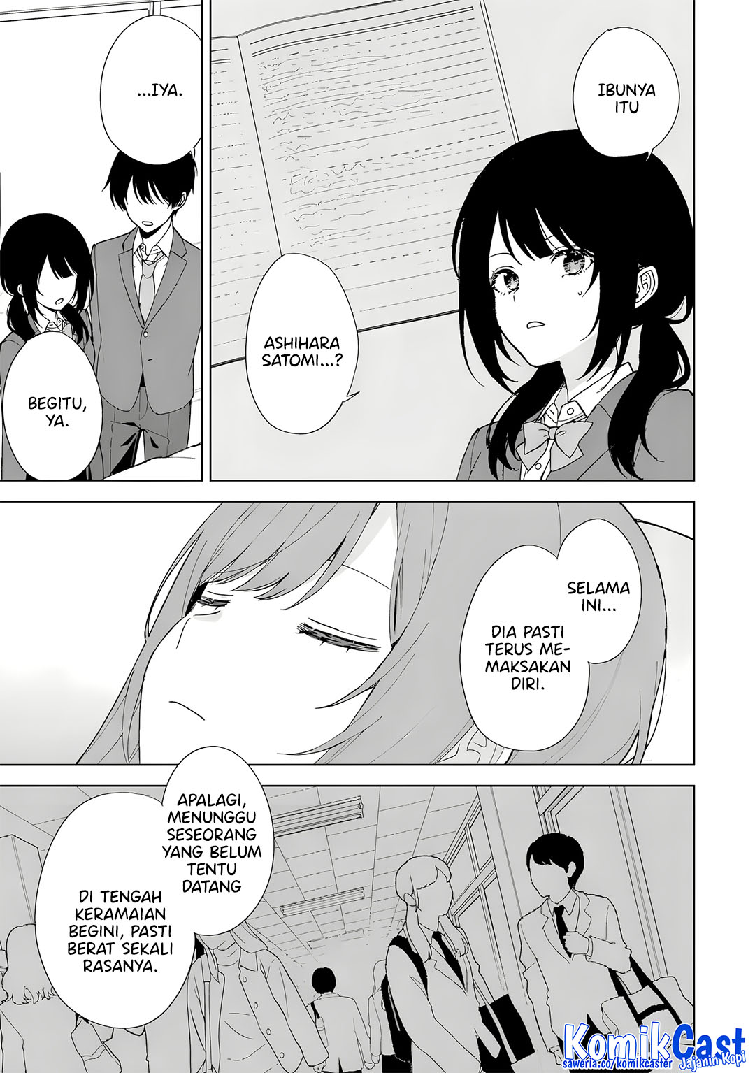 Chikan Saresou ni Natteiru S-kyuu Bishoujo wo Tasuketara Tonari no Seki no Osanajimi datta Chapter 89 Gambar 6