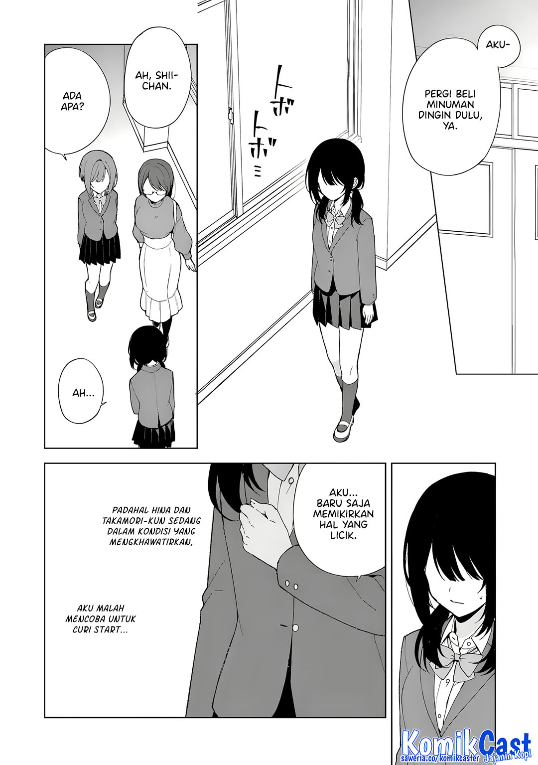 Chikan Saresou ni Natteiru S-kyuu Bishoujo wo Tasuketara Tonari no Seki no Osanajimi datta Chapter 89 Gambar 9
