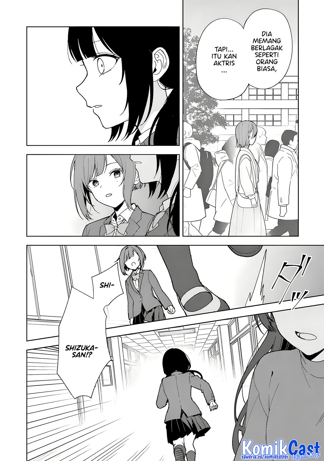 Chikan Saresou ni Natteiru S-kyuu Bishoujo wo Tasuketara Tonari no Seki no Osanajimi datta Chapter 89 Gambar 11