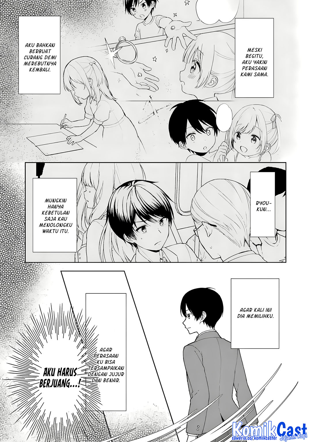 Chikan Saresou ni Natteiru S-kyuu Bishoujo wo Tasuketara Tonari no Seki no Osanajimi datta Chapter 89 Gambar 20
