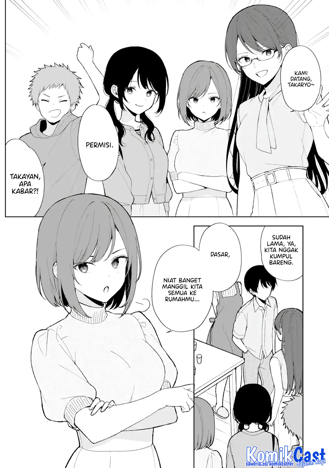 Chikan Saresou ni Natteiru S-kyuu Bishoujo wo Tasuketara Tonari no Seki no Osanajimi datta Chapter 90.5 END Gambar 5
