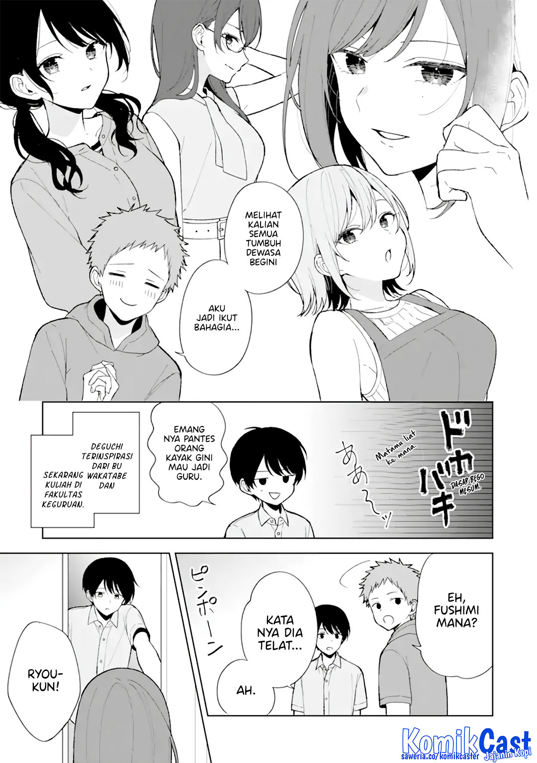 Chikan Saresou ni Natteiru S-kyuu Bishoujo wo Tasuketara Tonari no Seki no Osanajimi datta Chapter 90.5 END Gambar 8