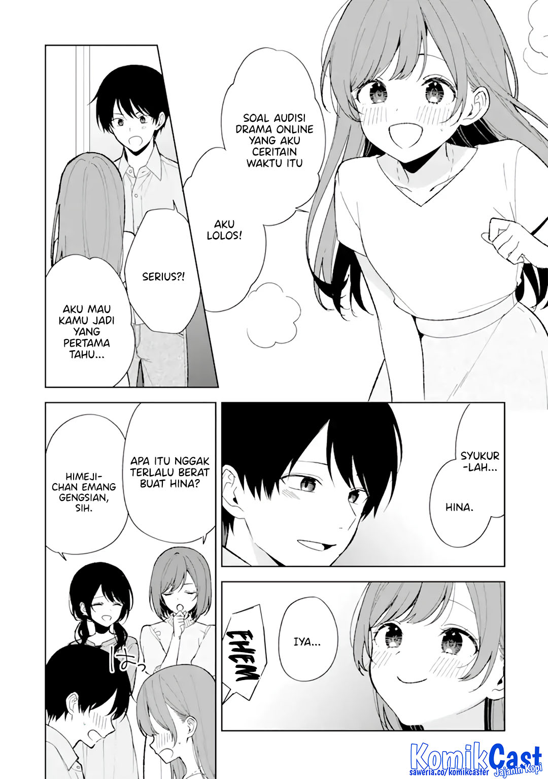 Chikan Saresou ni Natteiru S-kyuu Bishoujo wo Tasuketara Tonari no Seki no Osanajimi datta Chapter 90.5 END Gambar 9