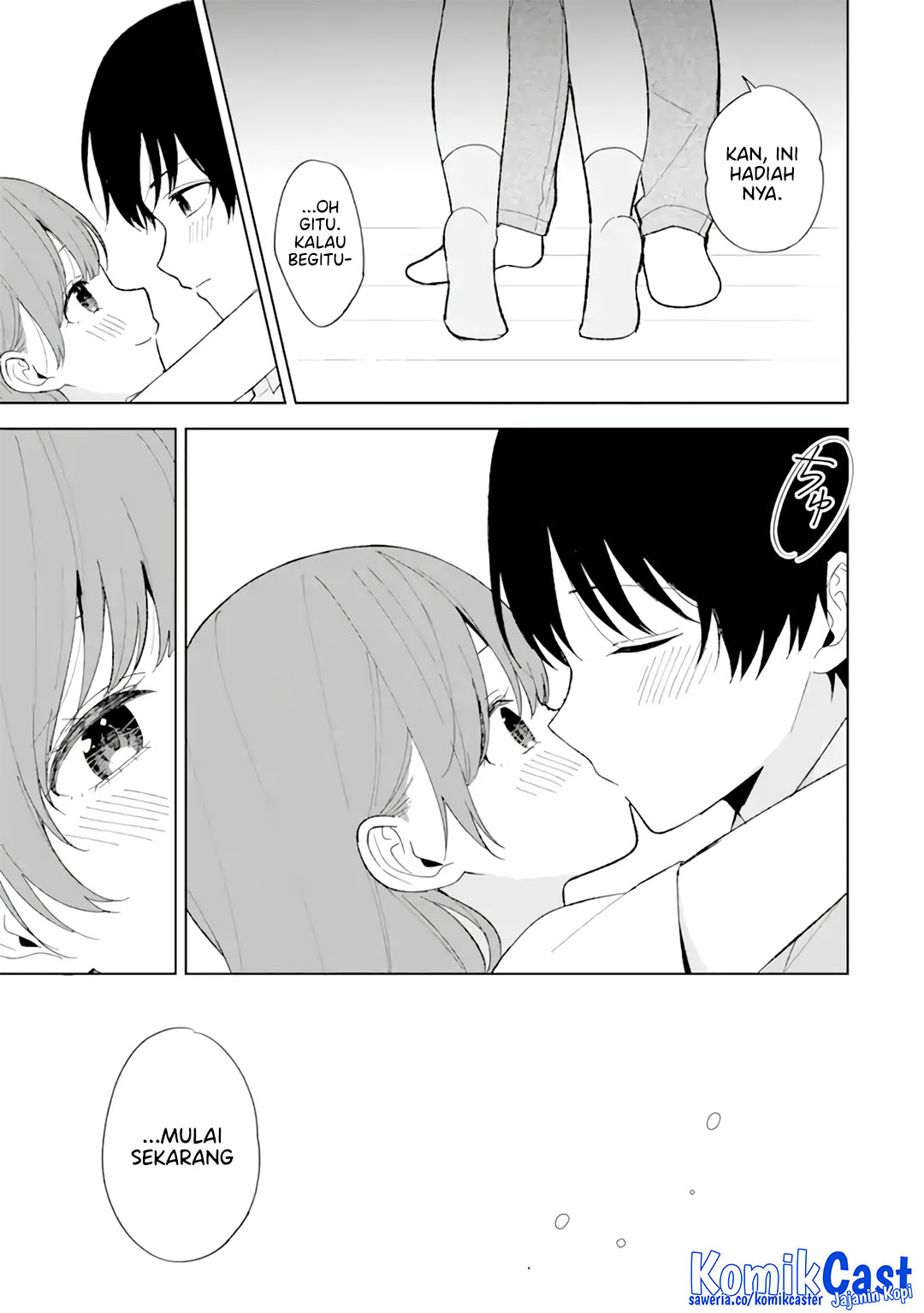 Chikan Saresou ni Natteiru S-kyuu Bishoujo wo Tasuketara Tonari no Seki no Osanajimi datta Chapter 90.5 END Gambar 14