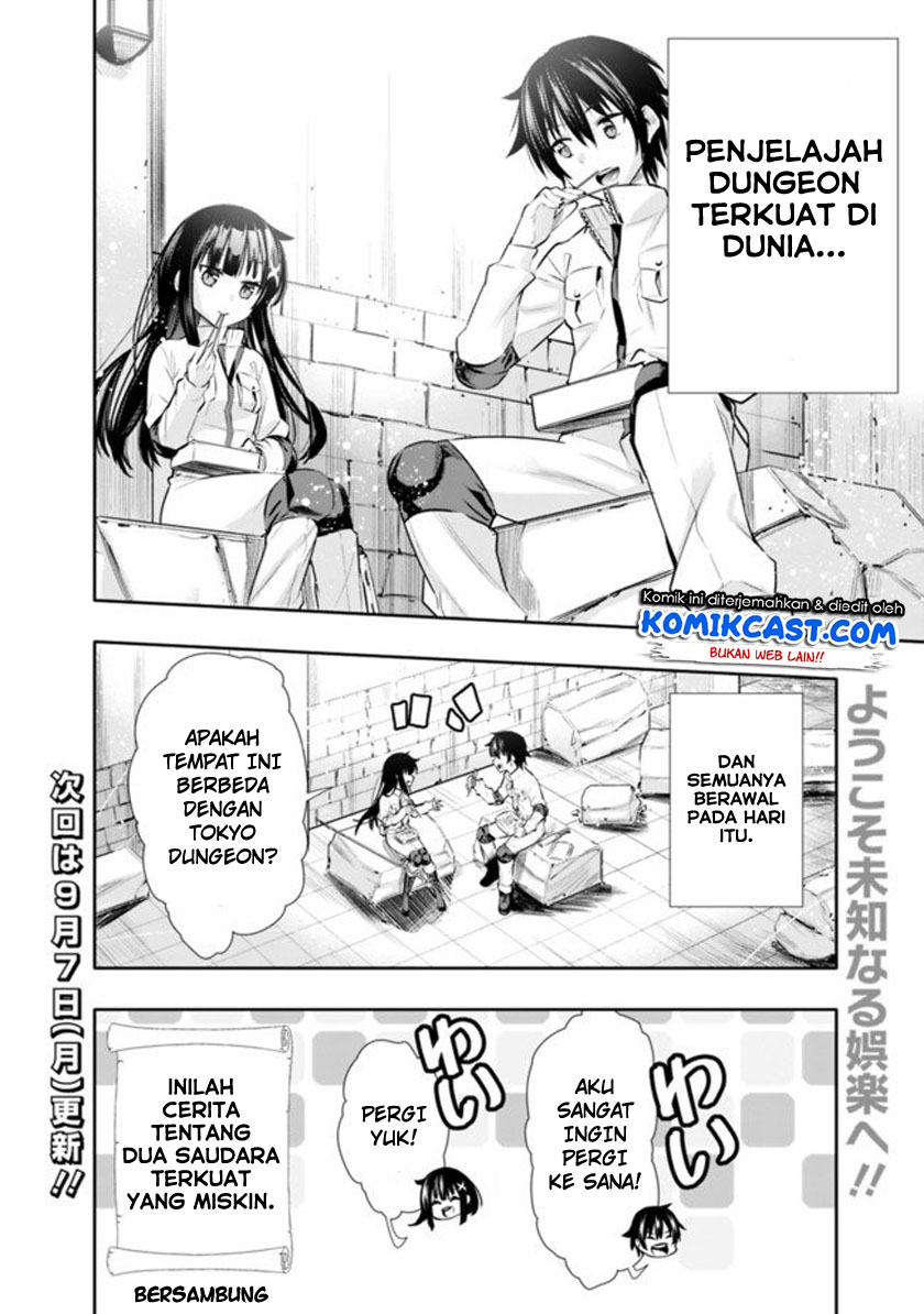 Chikashitsu Dungeon: Binbou Kyoudai wa Goraku o Motomete Saikyou e Chapter 01 Gambar 38