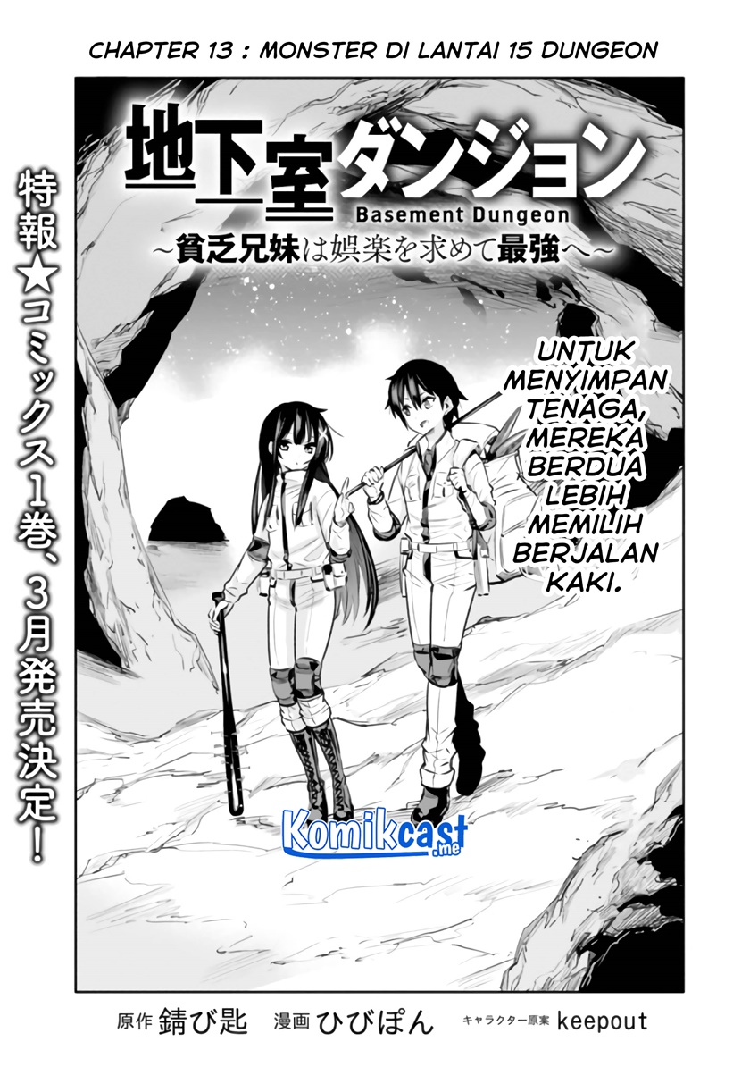 Chikashitsu Dungeon: Binbou Kyoudai wa Goraku o Motomete Saikyou e Chapter 13 Gambar 4