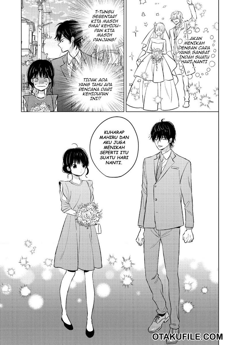 Chikyuu no Owari wa Koi no Hajimari Chapter 20 - End Gambar 7